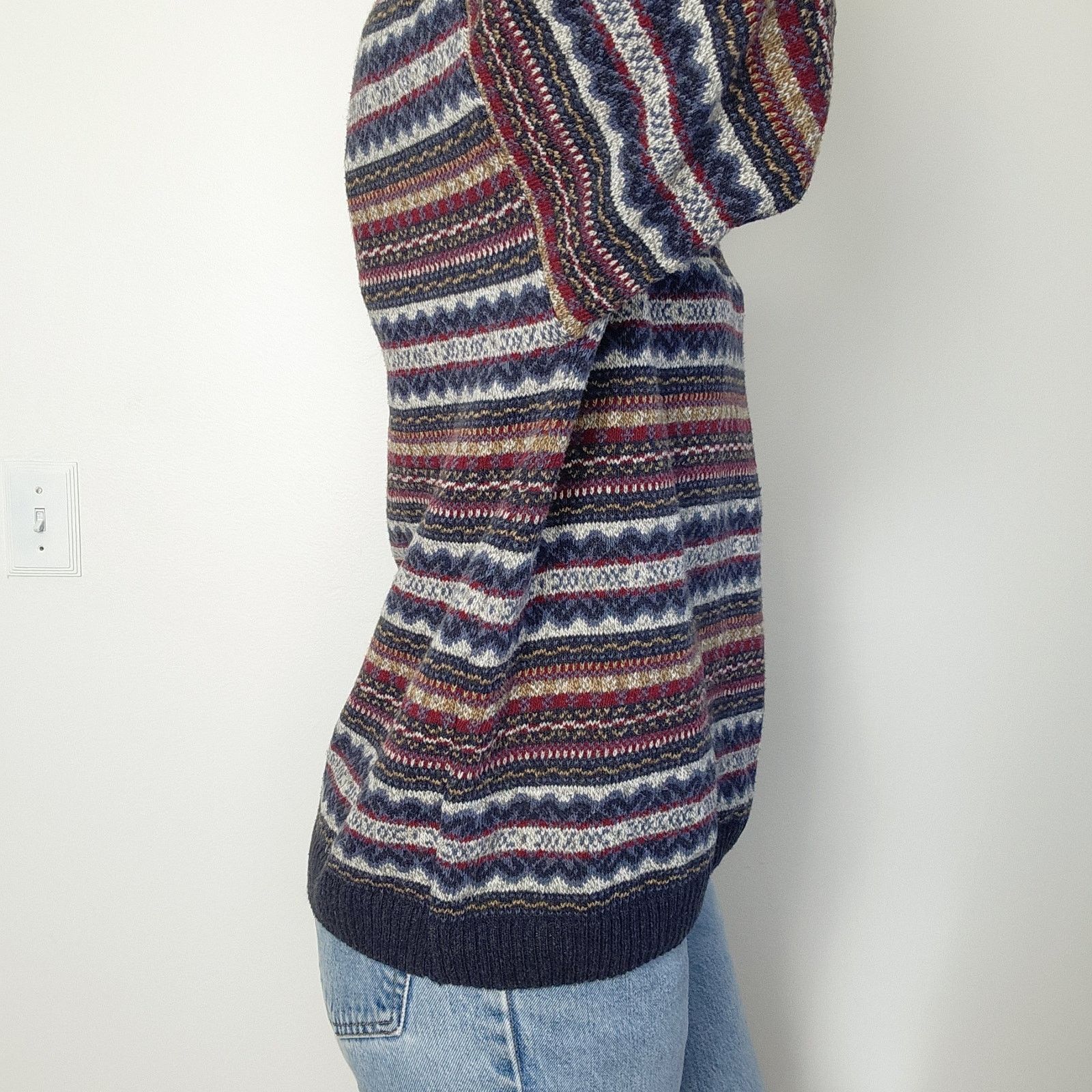 St. Johns Bay Vintage 90s Sweater Oversized St Johns Bay Fair Isle L Size L / US 10 / IT 46 - 6 Thumbnail