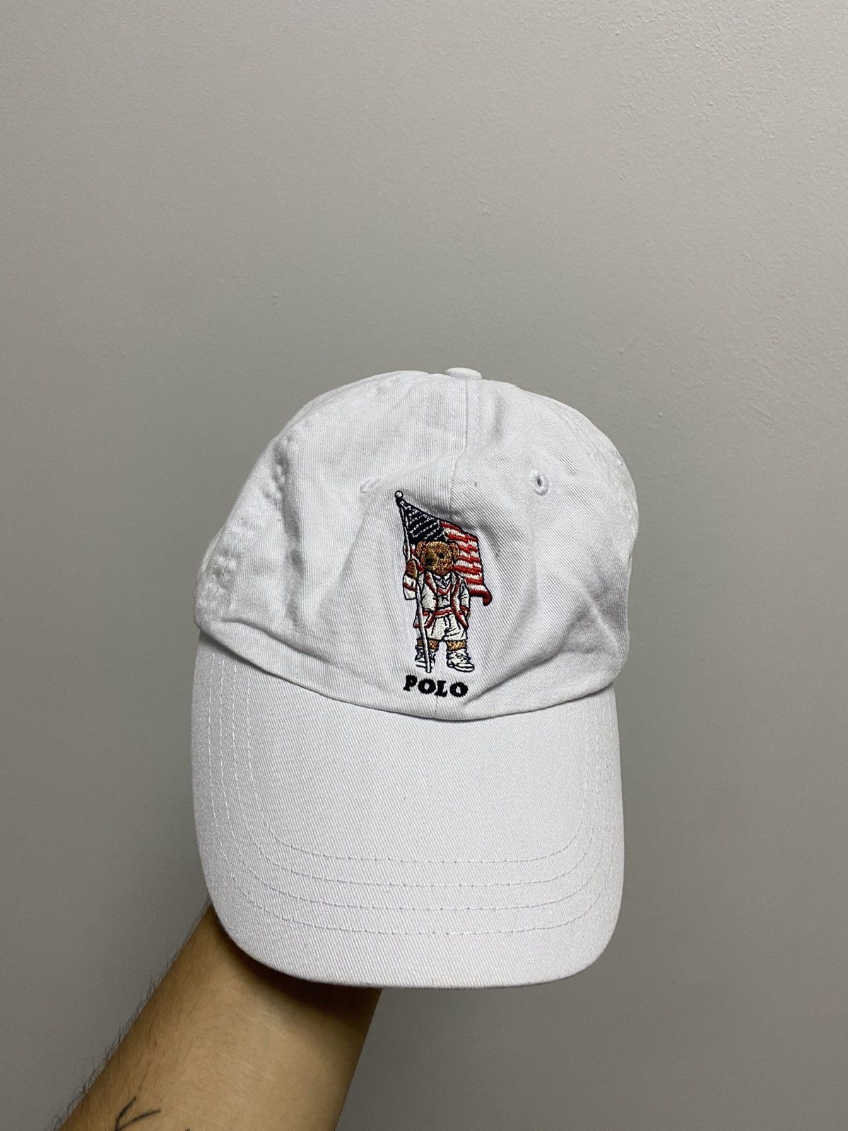 Polo Ralph Lauren × Vintage Polo Bear Ralph Lauren Cap Vintage Small Logo Skate Size ONE SIZE - 5 Thumbnail