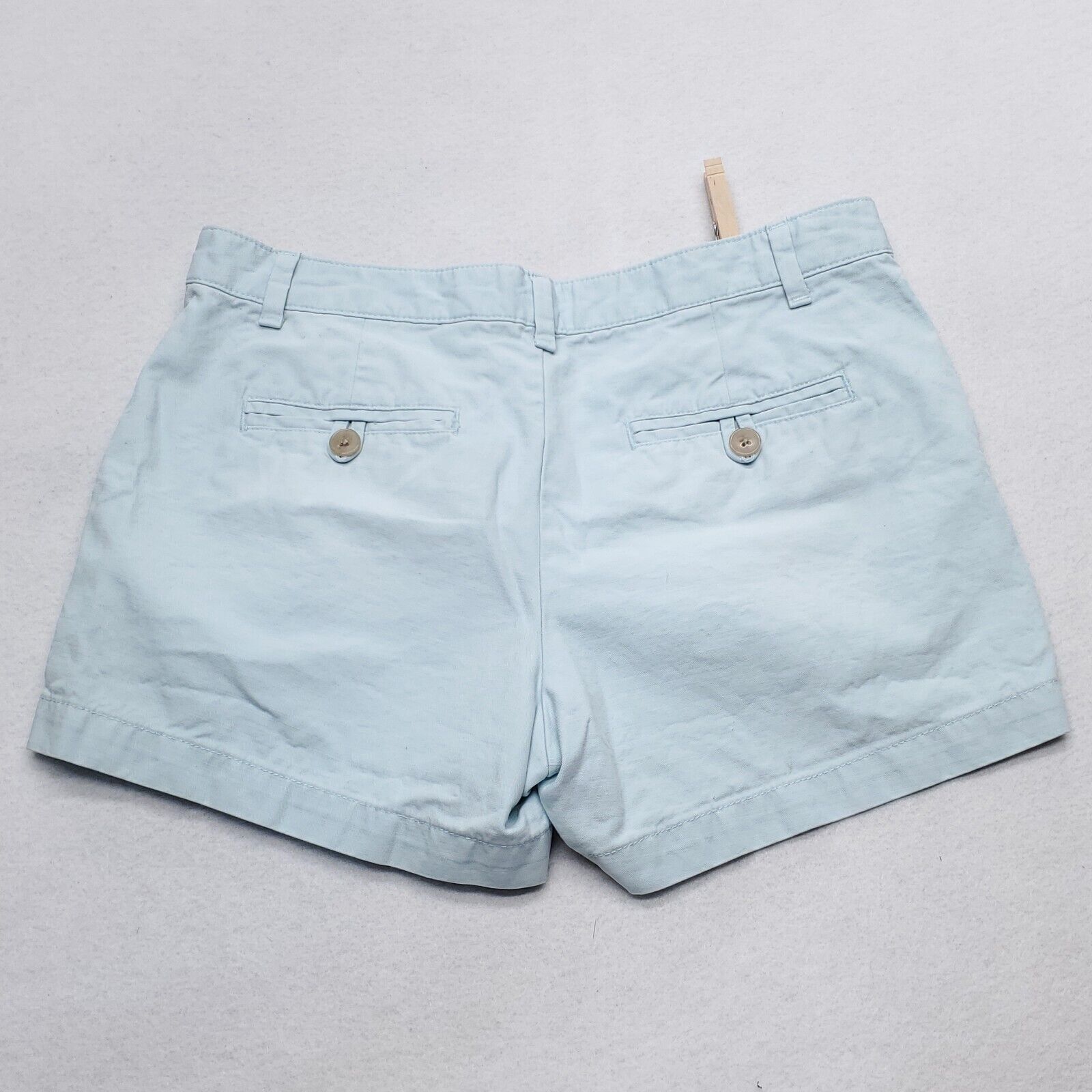 Gap Gap Casual Button Zip Chino Short Shorts Womens Size 00 Blue Size 30" / US 8 / IT 44 - 7 Thumbnail