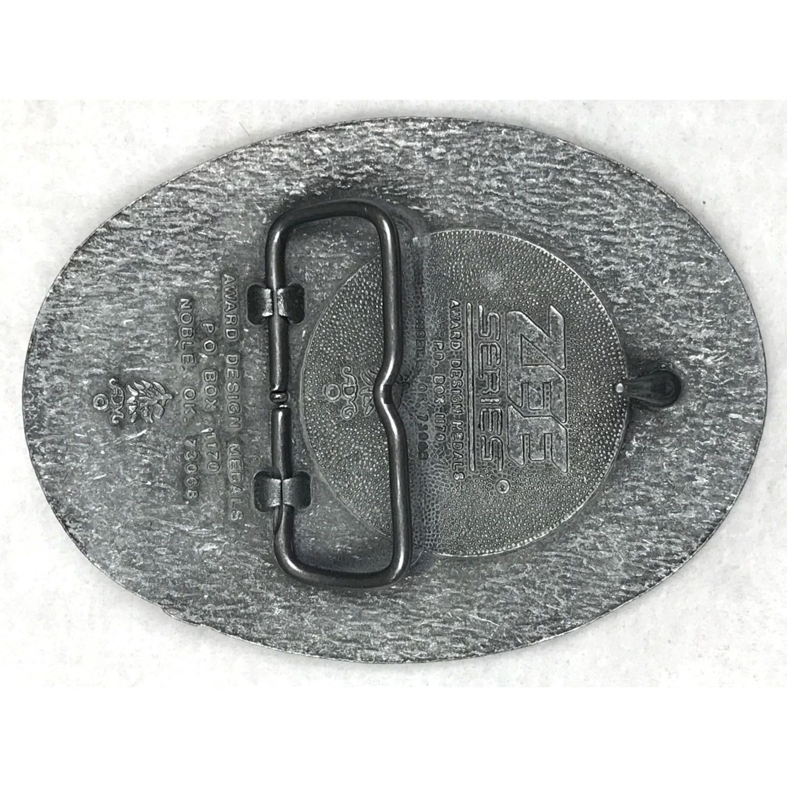 Vintage VINTAGE SHEPLERS COWBOY BULL PEWTER AWARD DESIGN MEDALS BELT BUCKLE horse 80s Mens Size ONE SIZE - 6 Thumbnail
