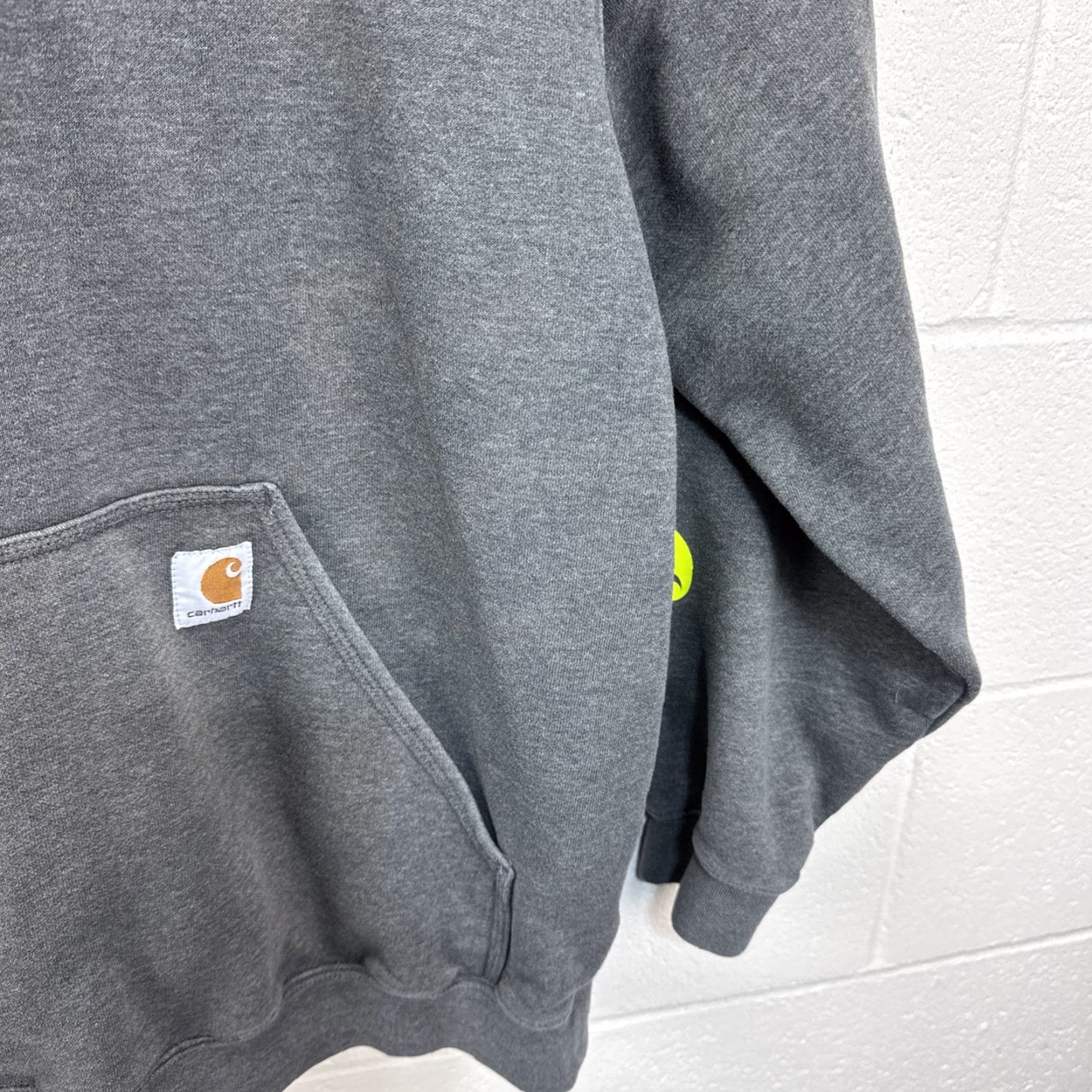 Carhartt Carhartt Loose Fit K288 026 Midweight Graphic Workwear Gray Hoodie Men's Large Size US L / EU 52-54 / 3 - 7 Thumbnail