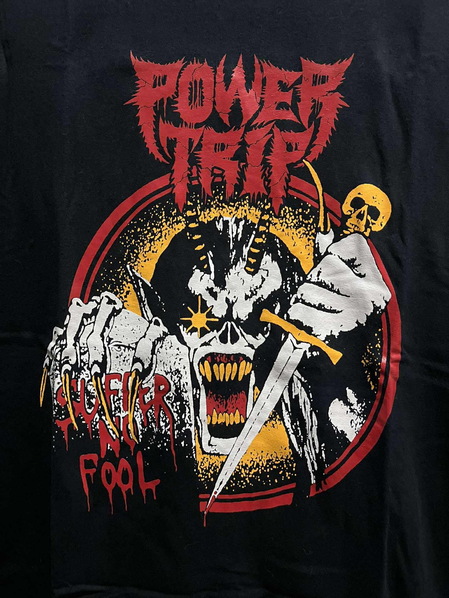 Band Tees Power Trip Suffer No Fool Asia Tour Tee 2020s Size US XL / EU 56 / 4 - 3 Thumbnail