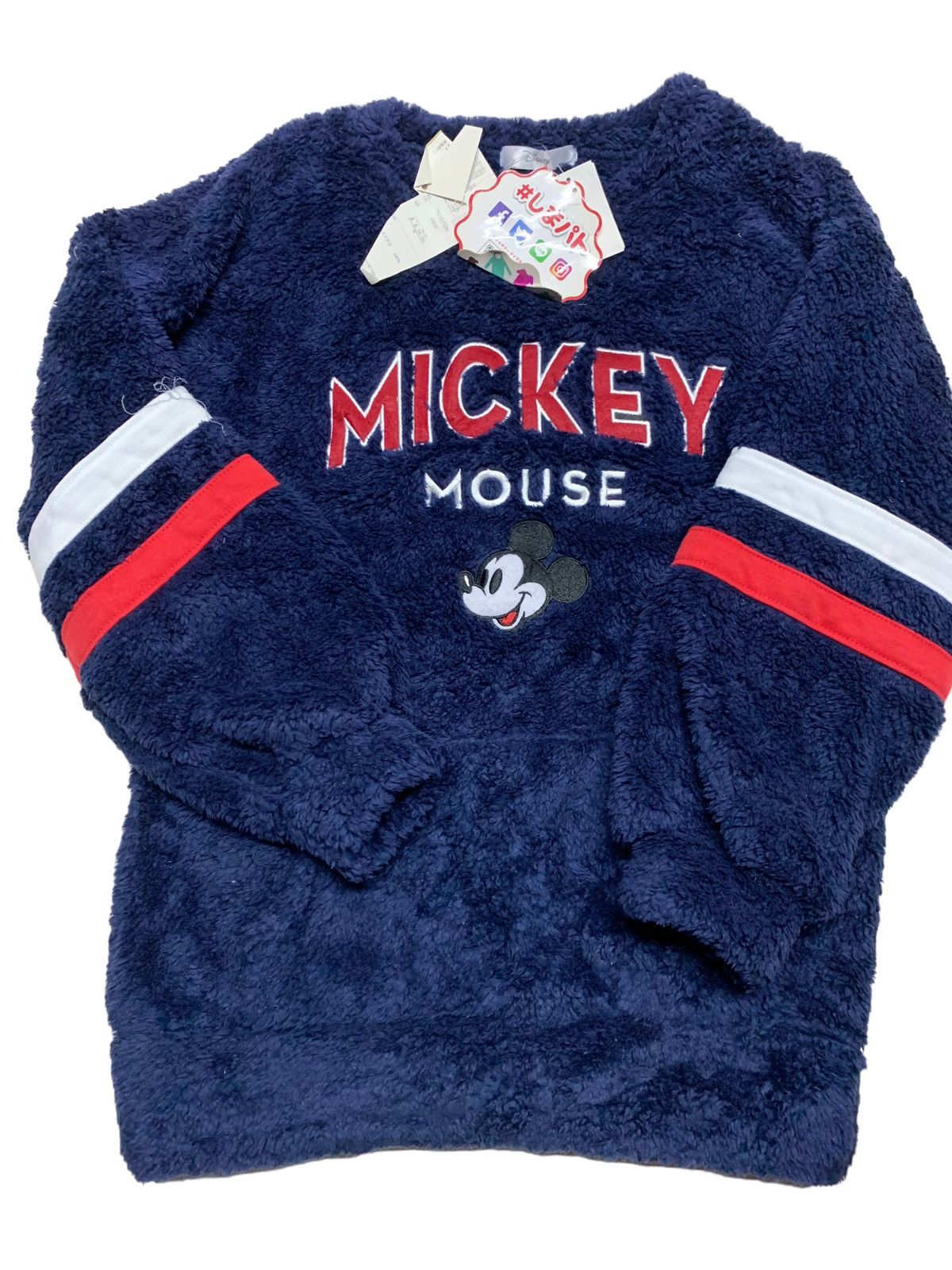 Japanese Brand × Mickey Mouse Mickey Mouse fleece sweatshirt women’s fashion Size S / US 4 / IT 40 - 1 Thumbnail