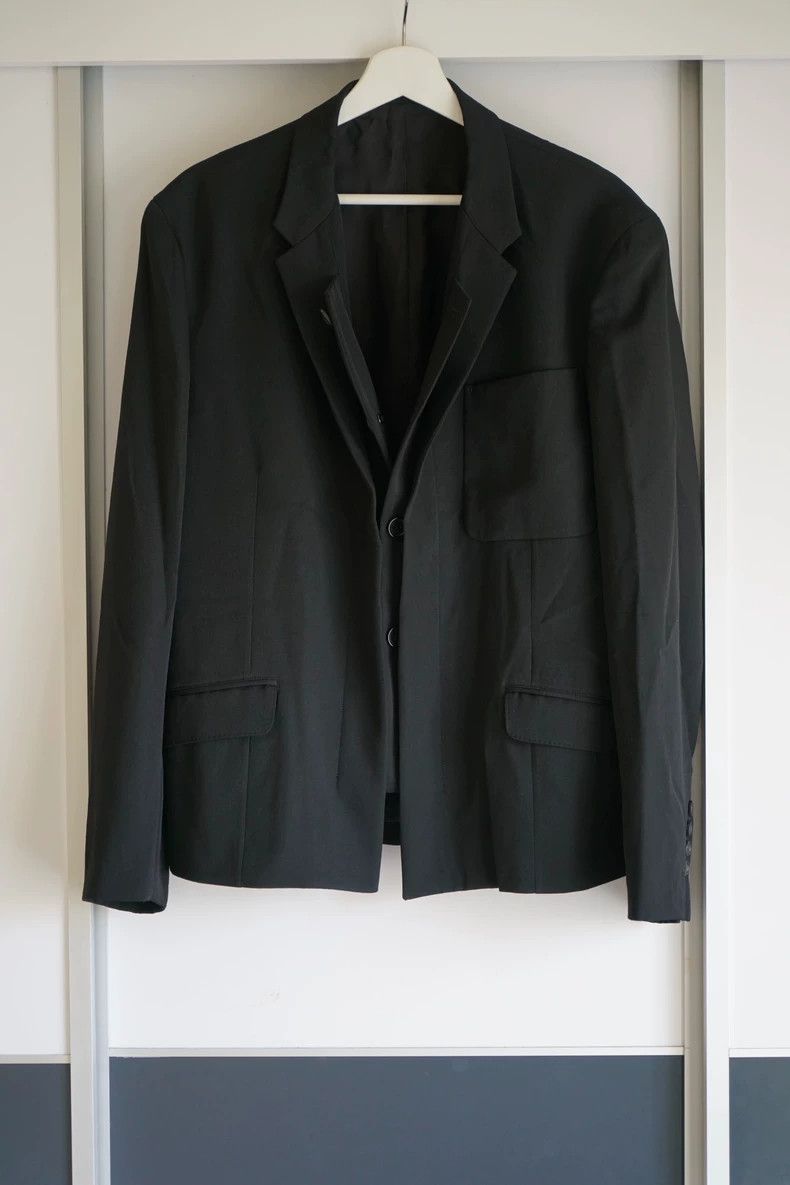 Yohji Yamamoto Yohji Yamamoto size 2 21 aw Luming Hall Double Suit 2501-Ne Size 38R - 1 Thumbnail