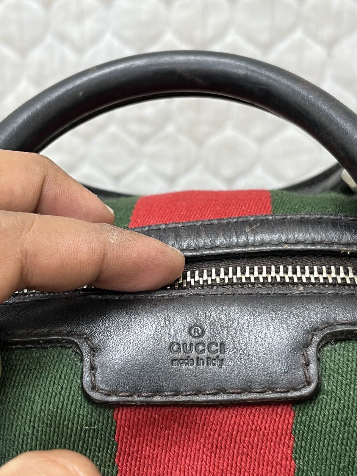 Gucci 🔥🔥🔥STEALS GUCCI BOSTON BAG Size ONE SIZE - 17 Thumbnail