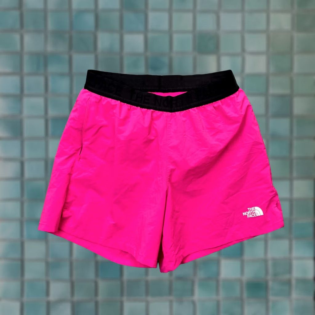 The North Face North Face Women Small Pink Athletic Shorts Stretch Moisture Wicking Gym Running Size 28" / US 6 / IT 42 - 1 Thumbnail