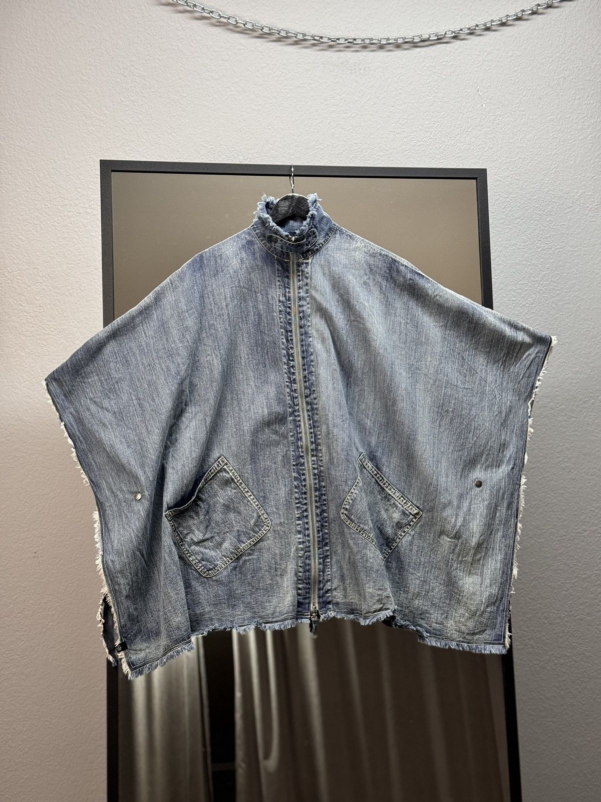 Japanese Brand Vintage Balenciaga Style Oversized Denim Opium Gothic Japan Size US L / EU 52-54 / 3 - 4 Thumbnail