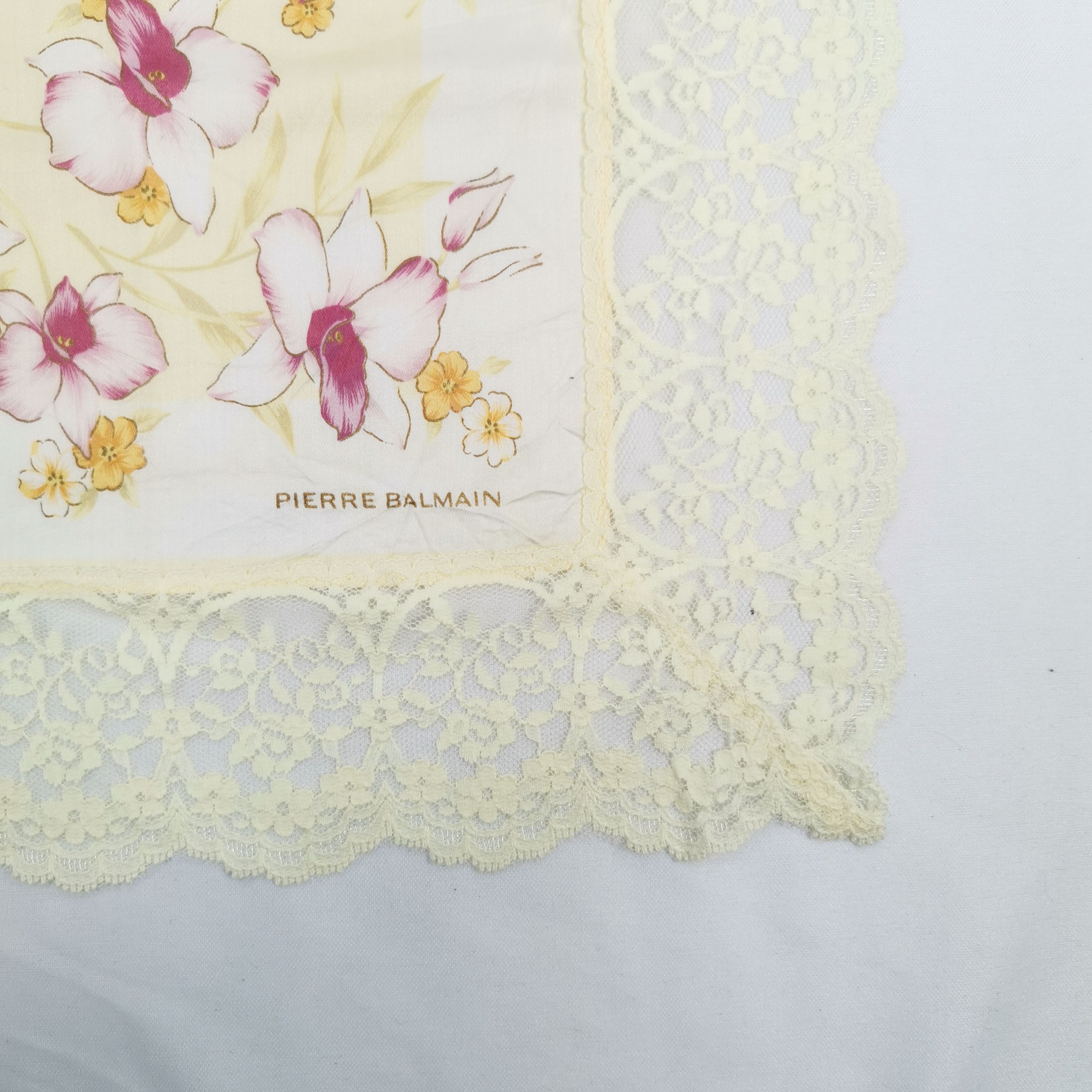 Pierre Balmain × Vintage Vintage Pierre Balmain Handkerchief Neckerchief Bandana Size ONE SIZE - 3 Thumbnail