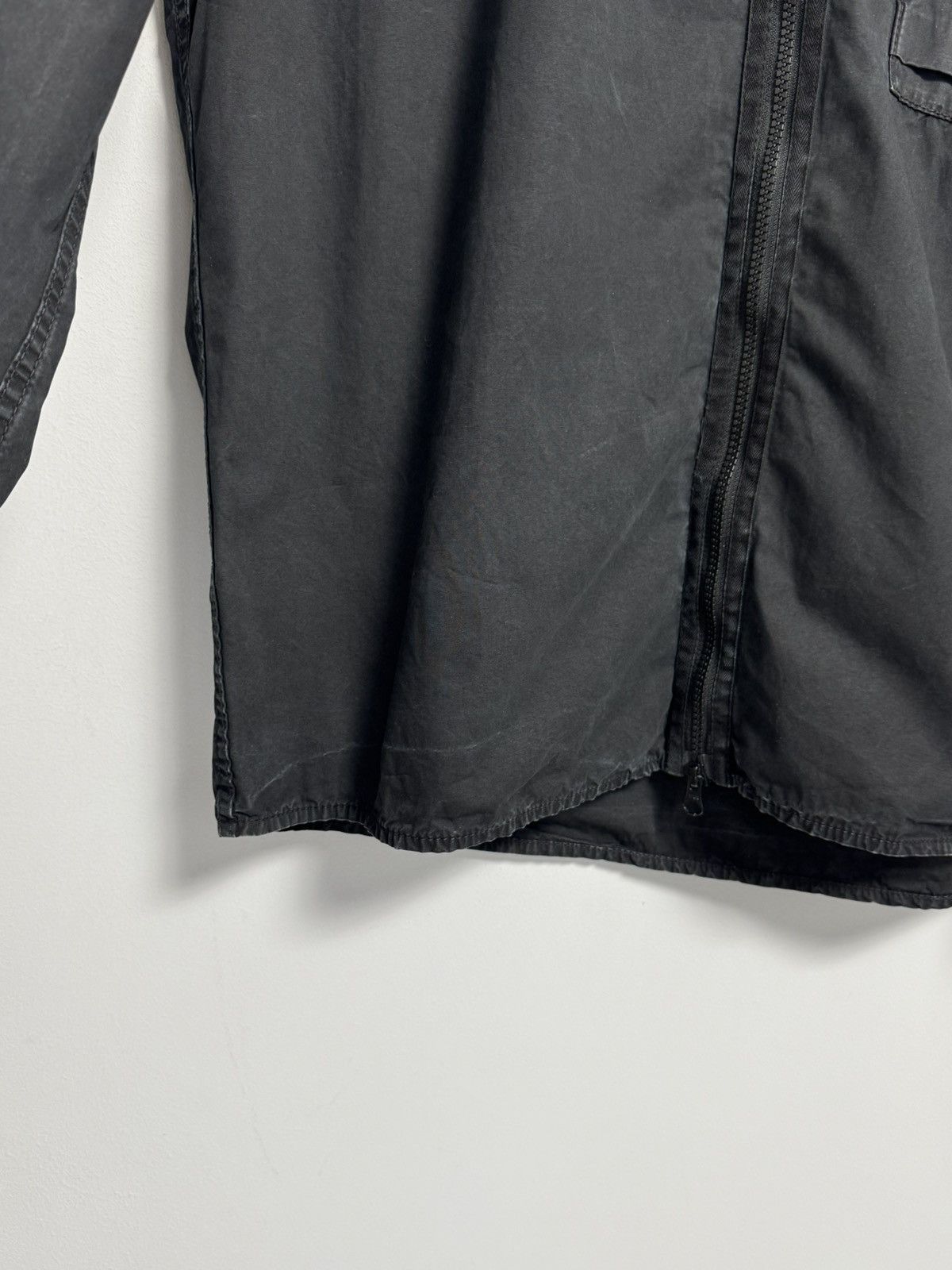 Stone Island Stone Island Vintage Overshirt Jacket Black Full Zip Compass Size US XXL / EU 58 / 5 - 7 Thumbnail