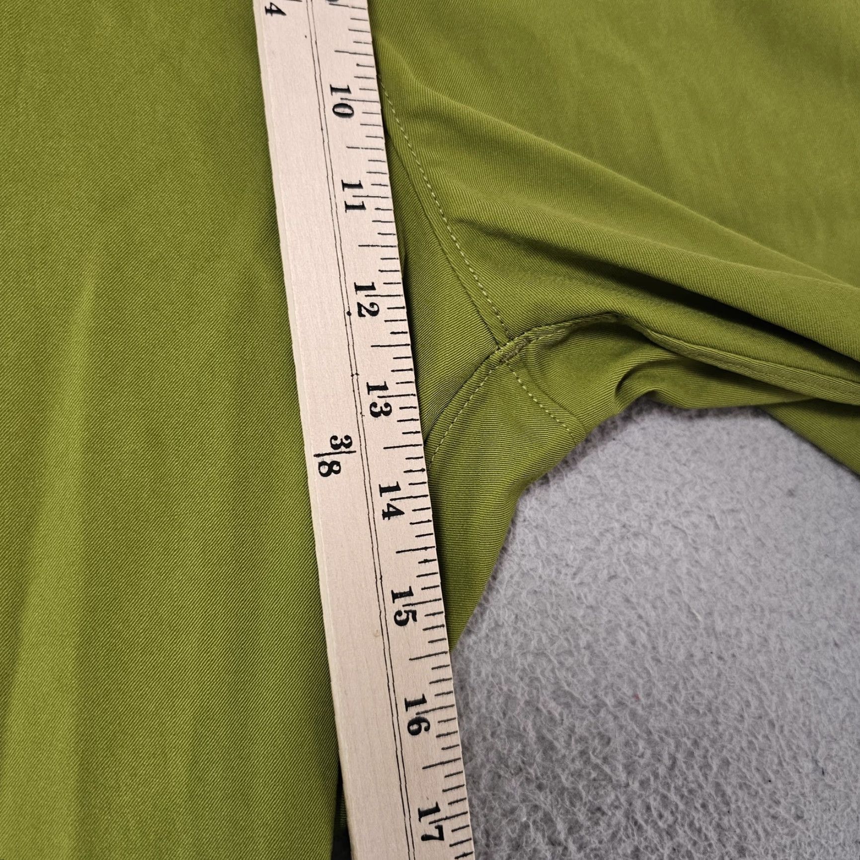 Vintage Public Rec Pants Men 42x26 Green Stretch Performance Chino Casual Travel Everyday Workwear Size US 42 / EU 58 - 4 Thumbnail