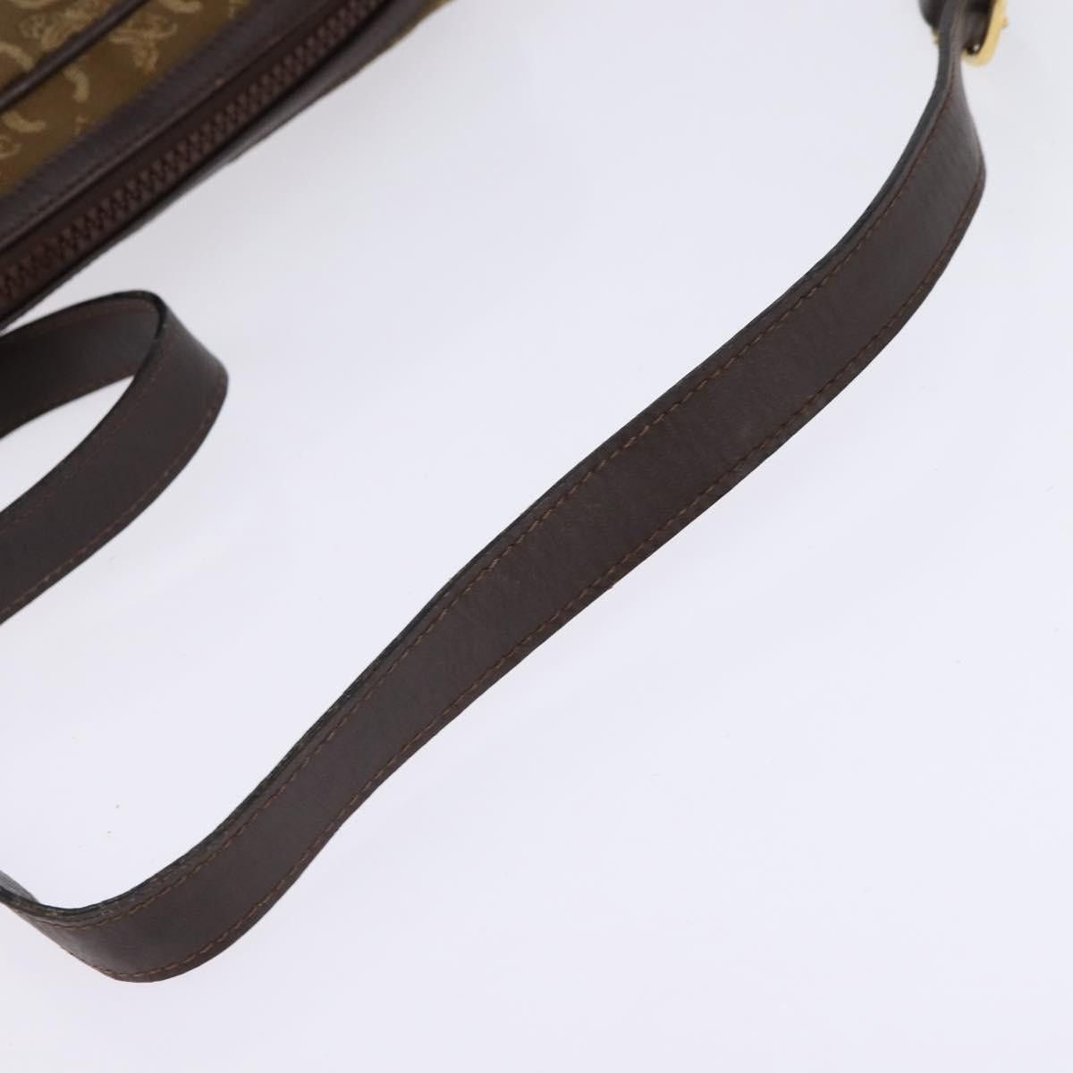 Celine CELINE C Sulky Shoulder Bag Canvas Brown Gold Size ONE SIZE - 7 Thumbnail