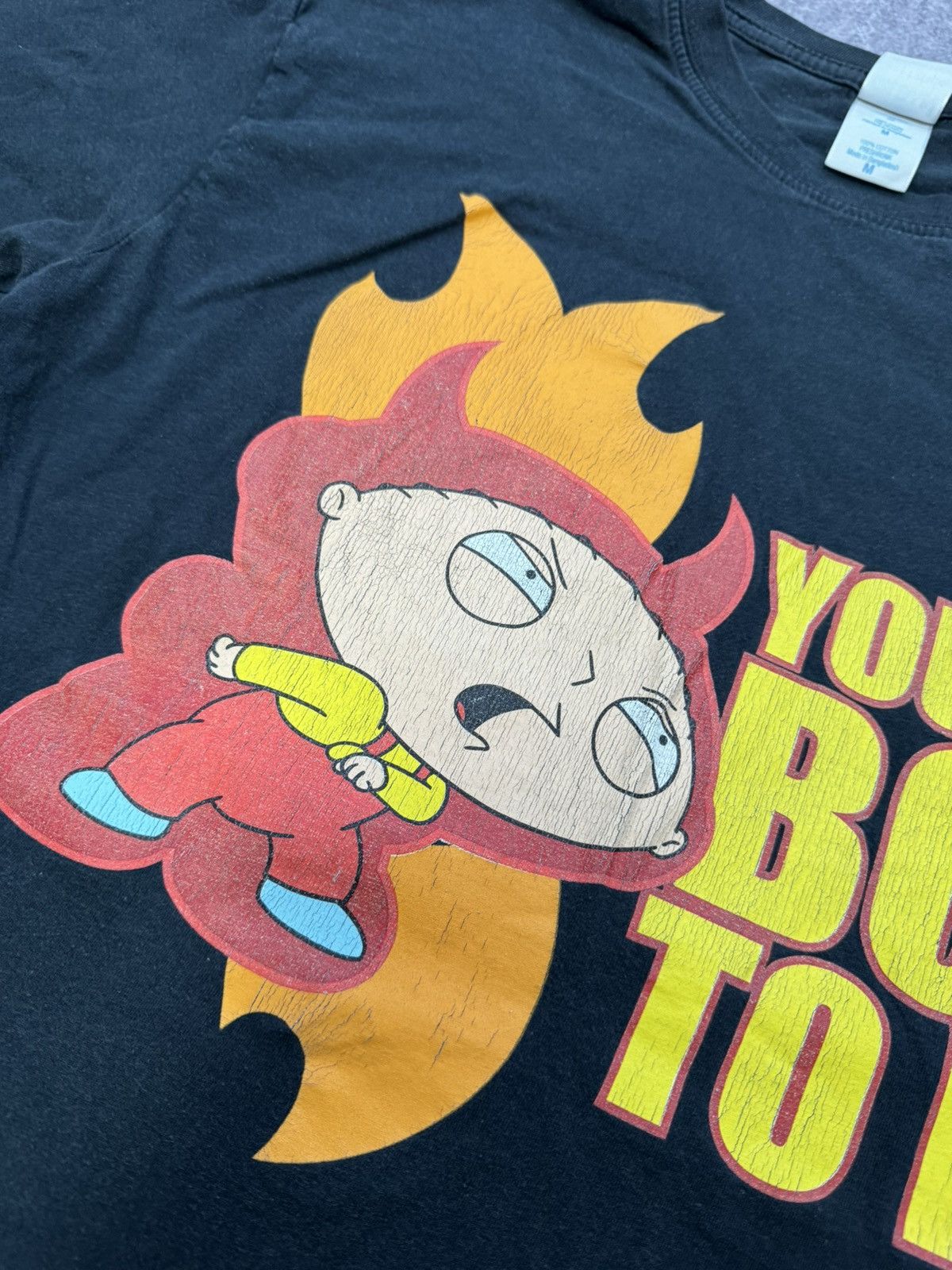 Vintage Family Guy Stewie Griffin 2009 Movie Cartoon Tee Shirt Size US M / EU 48-50 / 2 - 5 Thumbnail