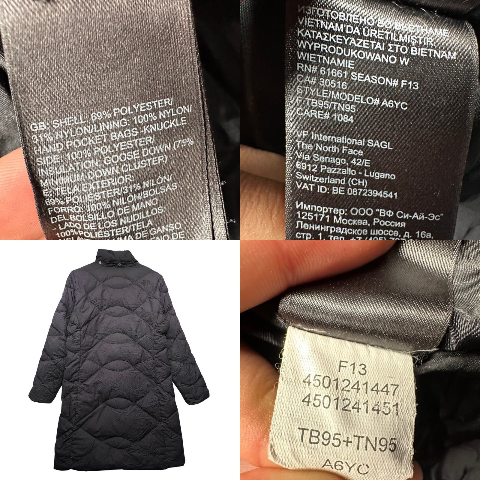 The North Face The North Face Parka Jacket Womens Large Black 600 Down Puffer Metro Miss A6YC Parka Coat Long Sleeve Zip Hoodie? Size L / US 10 / IT 46 - 8 Thumbnail