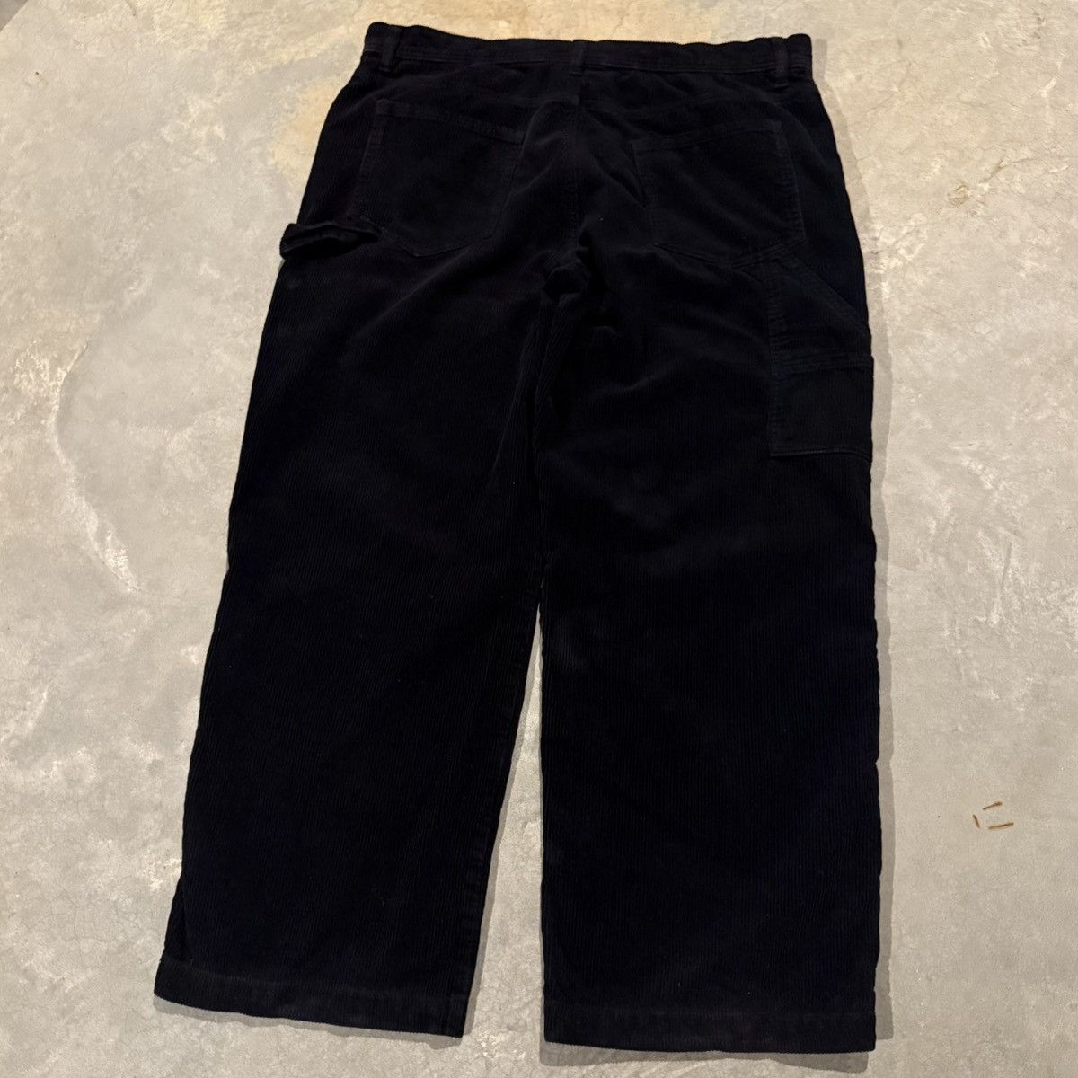 Vintage 2000s Faded Corduroy Double Knee Carpenter Pants ERD Grunge Size US 38 / EU 54 - 8 Thumbnail