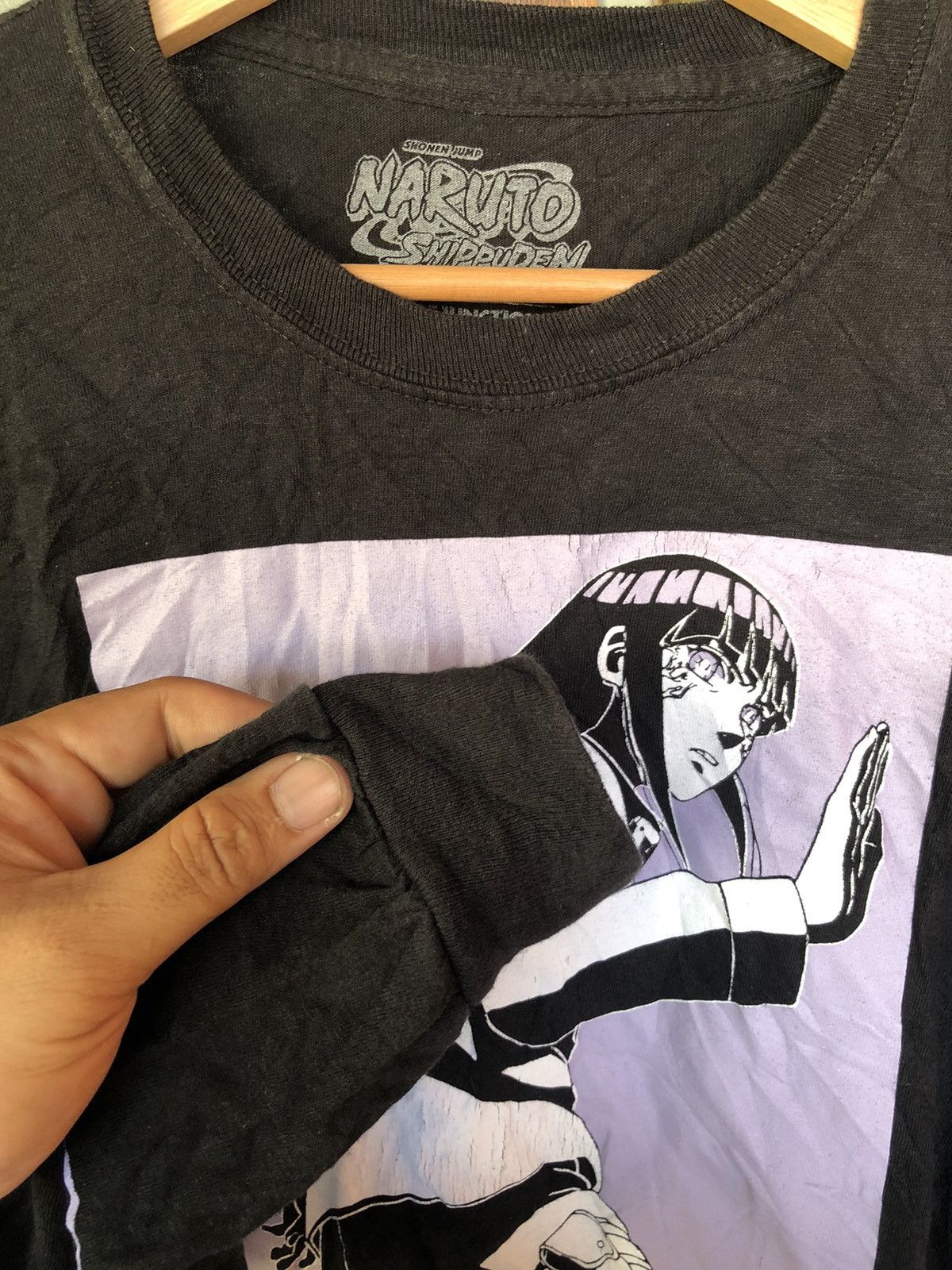 Japanese Brand Vintage Hinata Fight Naruto Shippuden Shirt Tee Size US M / EU 48-50 / 2 - 5 Thumbnail