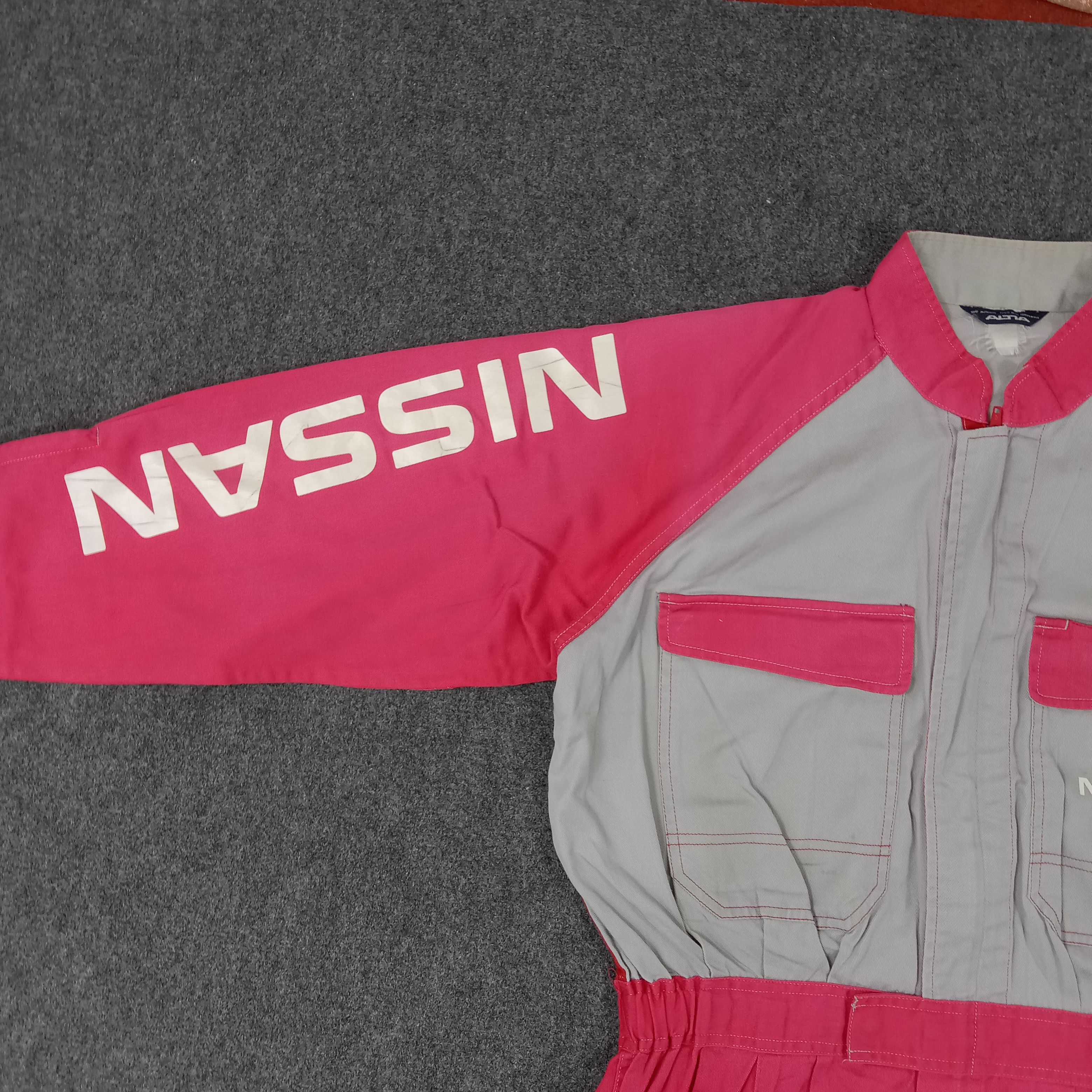 Japanese Brand × Vintage Nissan Japanese Racing Team Workwear Coverall Jacket Size US M / EU 48-50 / 2 - 7 Thumbnail