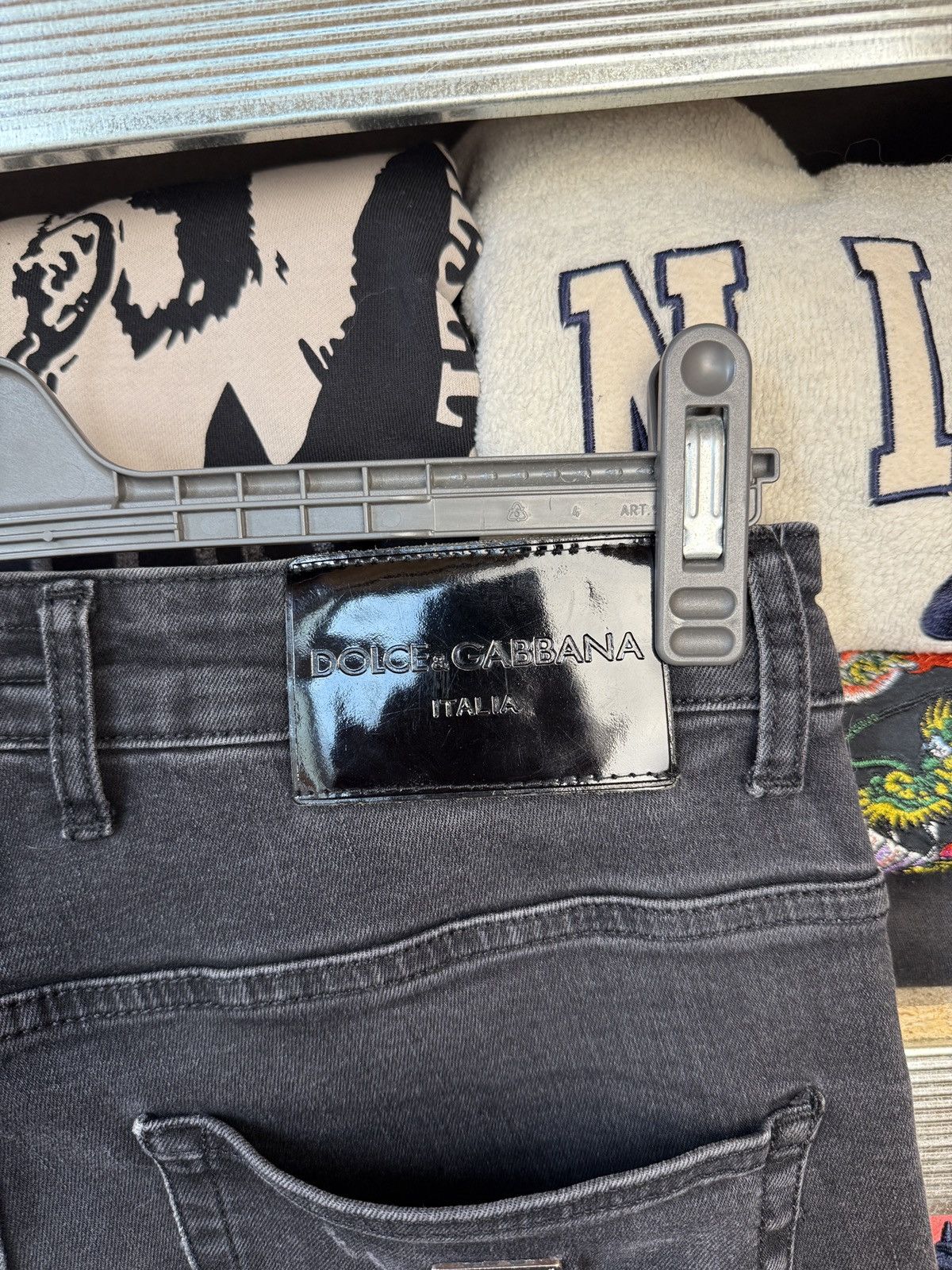 Dolce & Gabbana Vintage Dolce Gabbana Skinny Jeans Flared Slim Avant Garde Size 24" / US 00 / IT 34 - 11 Thumbnail