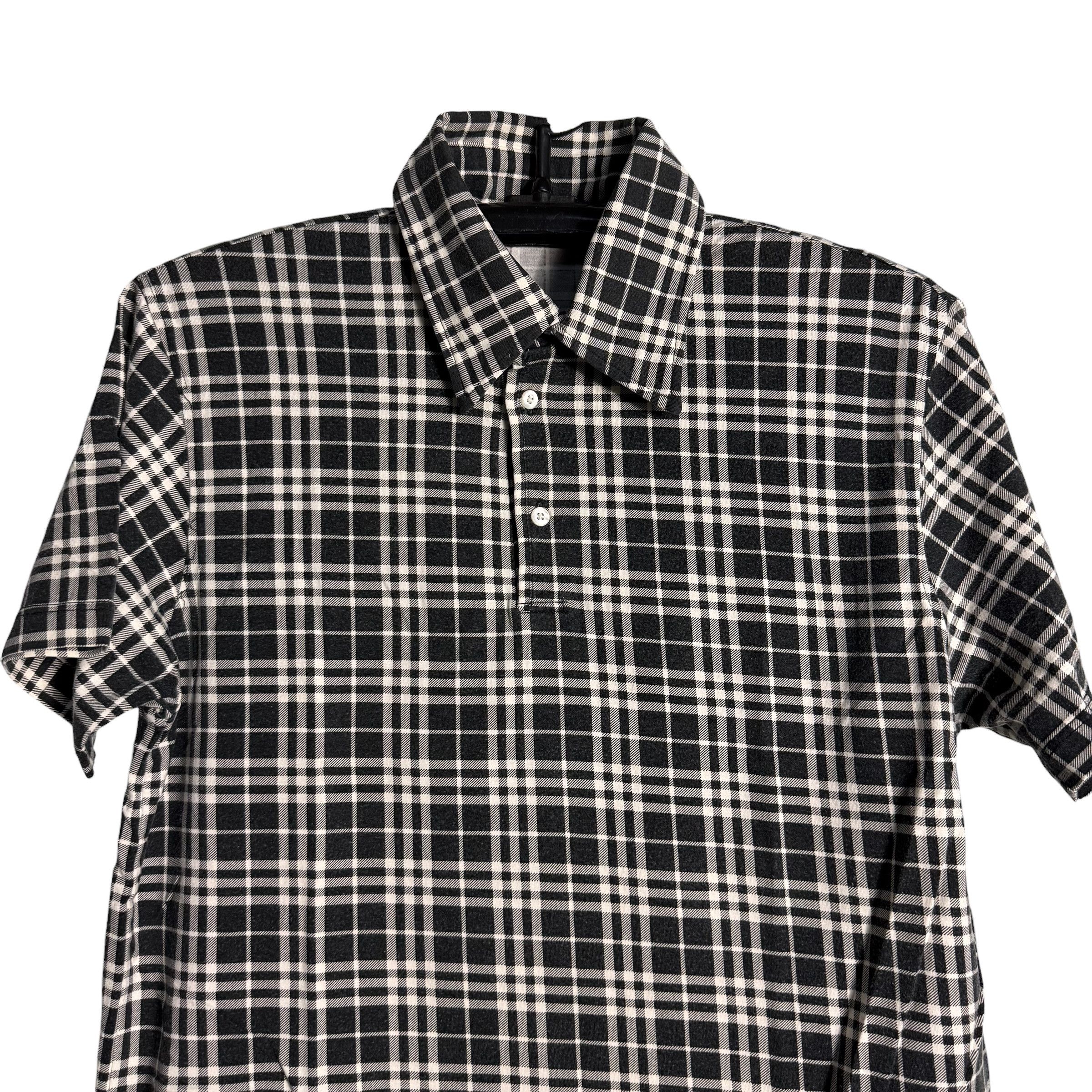 Burberry 🔥RARE🔥Vintage Burberry London Nova Check Black Polo Shirt Size M / US 6-8 / IT 42-44 - 2 Thumbnail