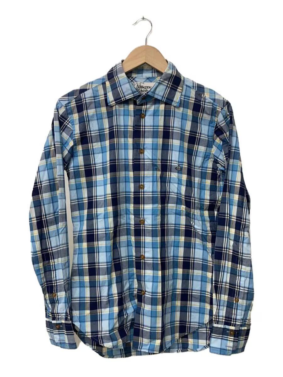 Vivienne Westwood Plaid Orb Button Shirt Size US S / EU 44-46 / 1 - 1 Thumbnail
