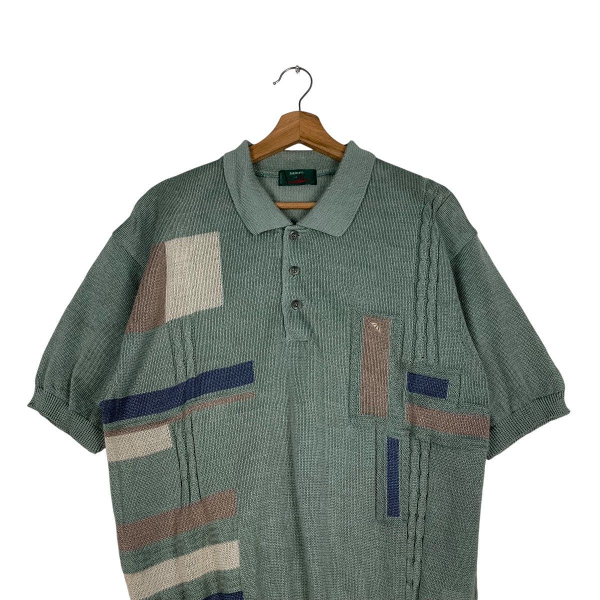 Japanese Brand ARNOLD PALMER Umbrella Small Logo Knitted Jumper #1221-C55 Size US L / EU 52-54 / 3 - 2 Thumbnail