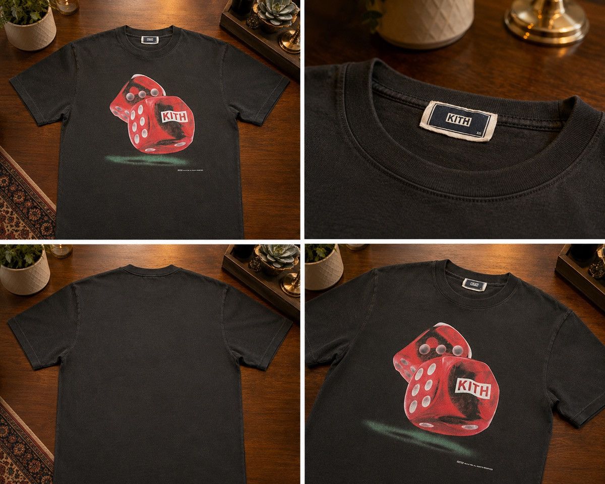Kith Kith Dice T-Shirt - Black Size Small Size US XS / EU 42 / 0 - 4 Thumbnail