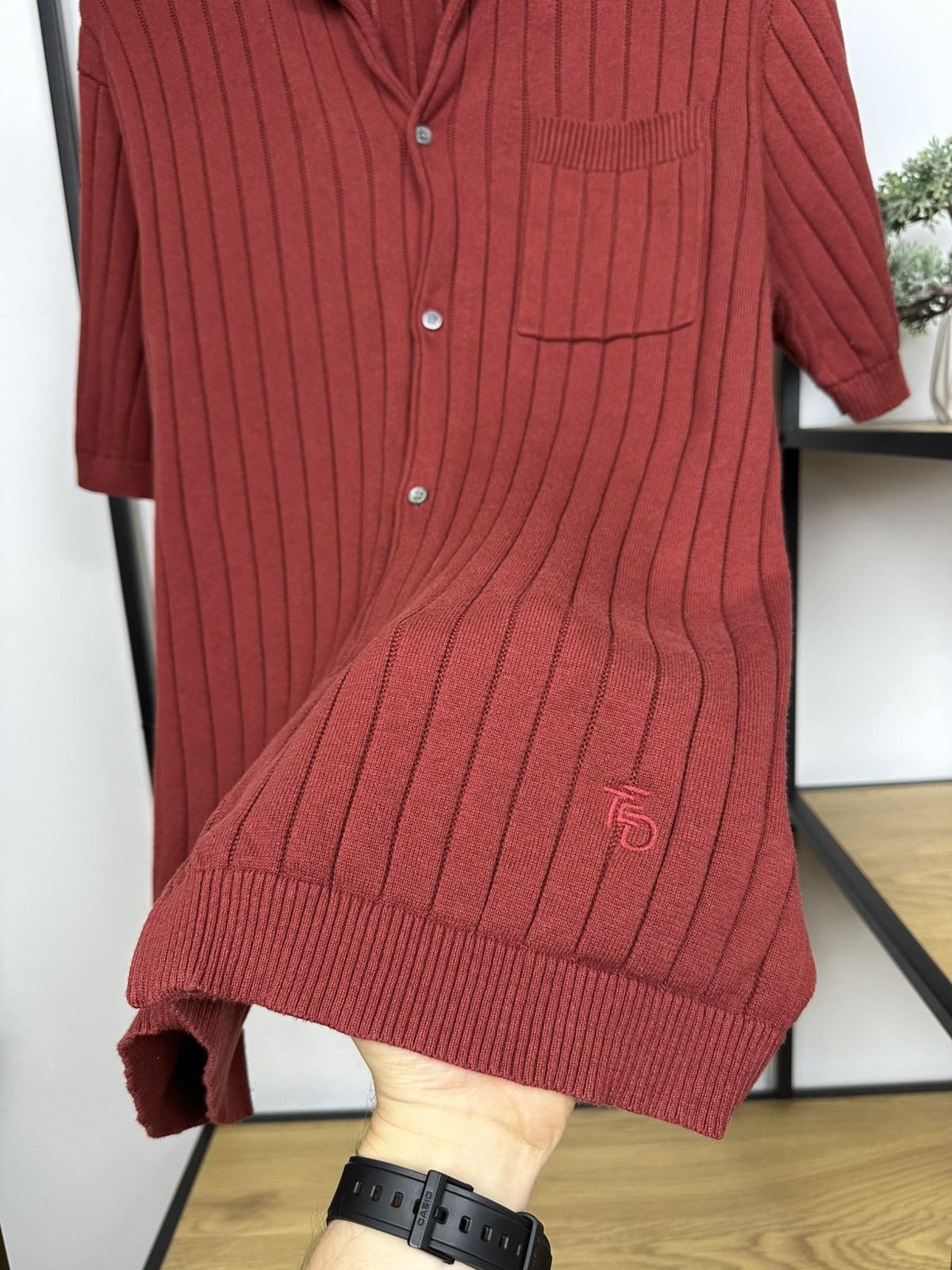 Ted Baker Ted Baker “Made in Britain” Line Polo T Shirt with Buttons Size US L / EU 52-54 / 3 - 4 Thumbnail