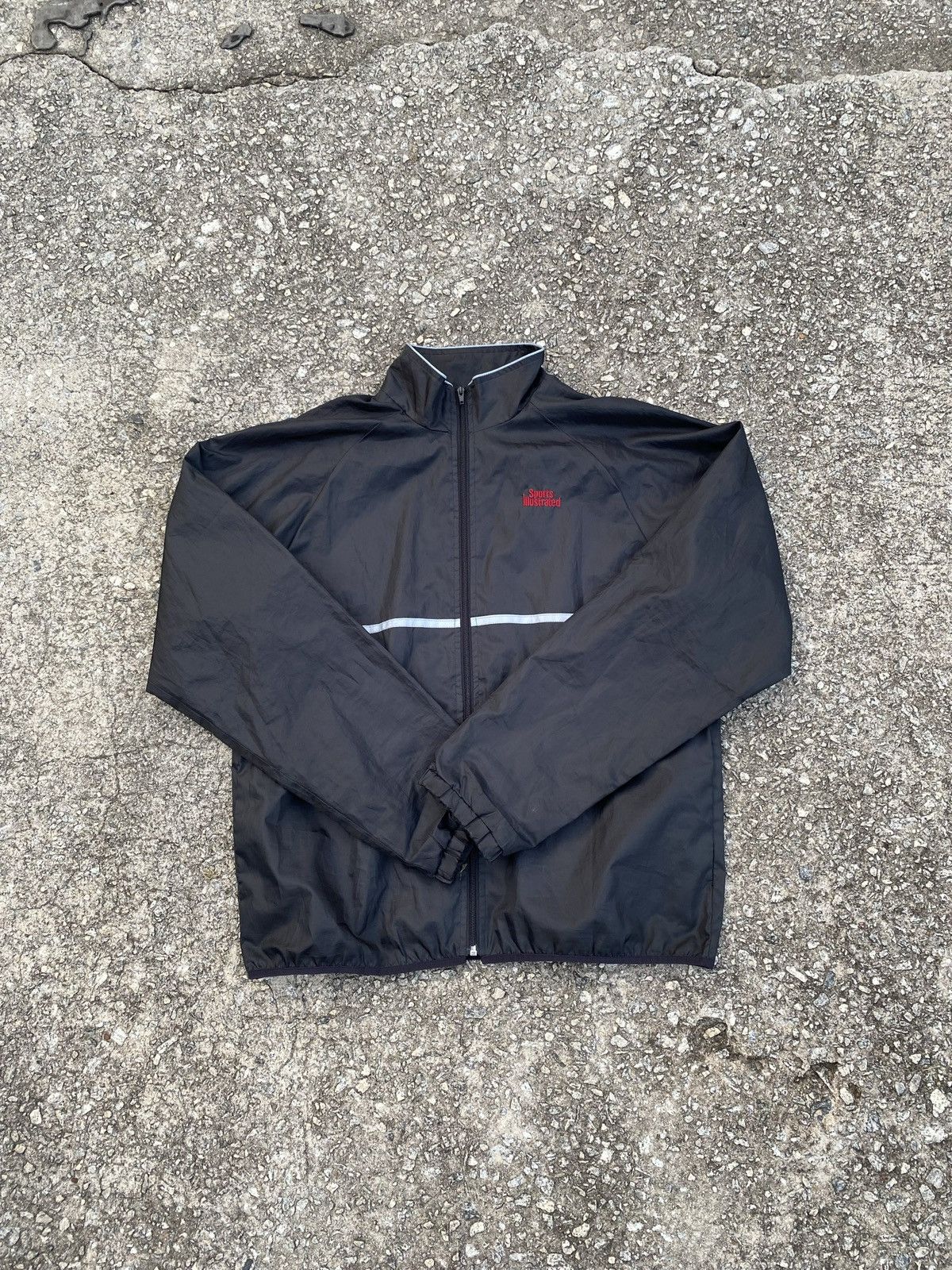 Vintage Vintage Sports Illustrated Windbreaker Jacket Size US XL / EU 56 / 4 - 1 Thumbnail