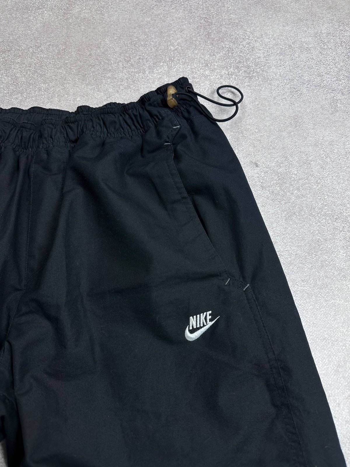 Nike Vintage 90s Nike Swoosh Nylon Y2K Track Pants M Size US 34 / EU 50 - 3 Thumbnail