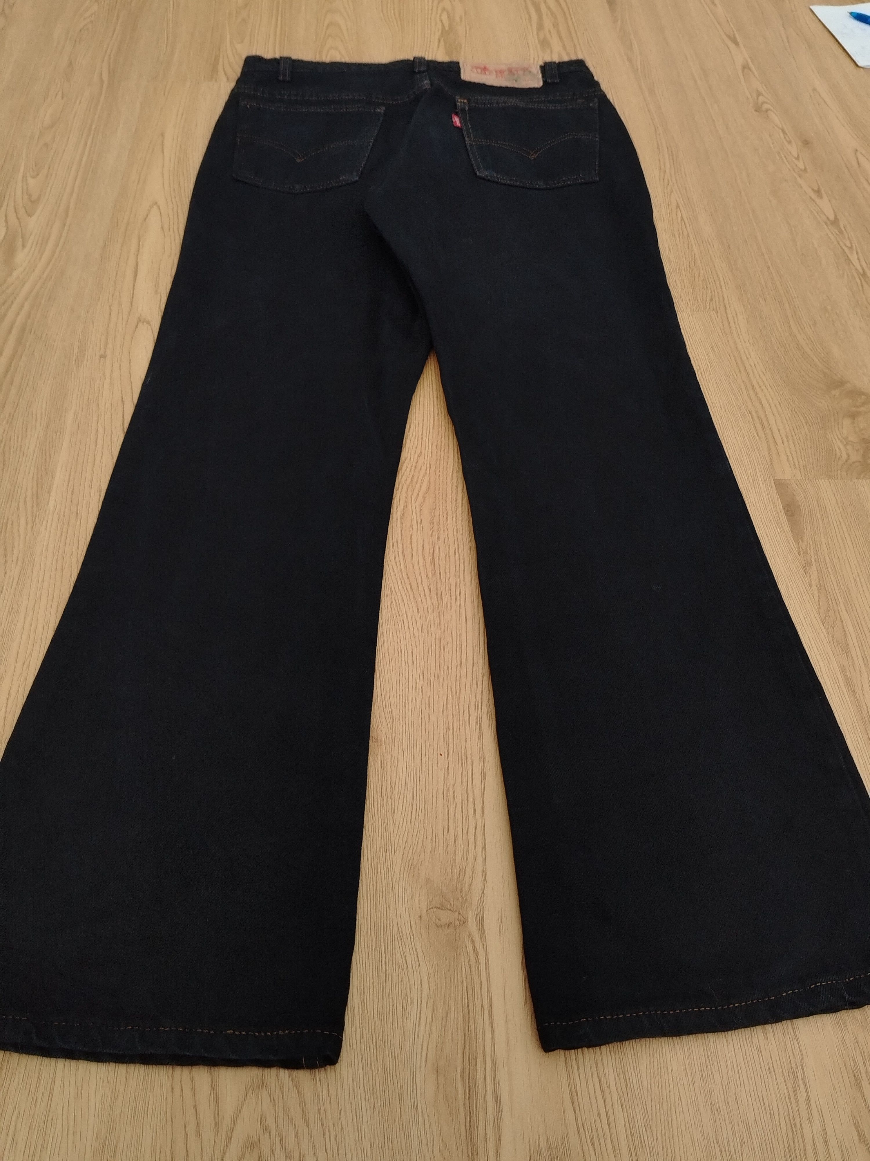 Levi's Levis 517 Jeans Bootcut Super Black USA Size US 31 - 21 Thumbnail