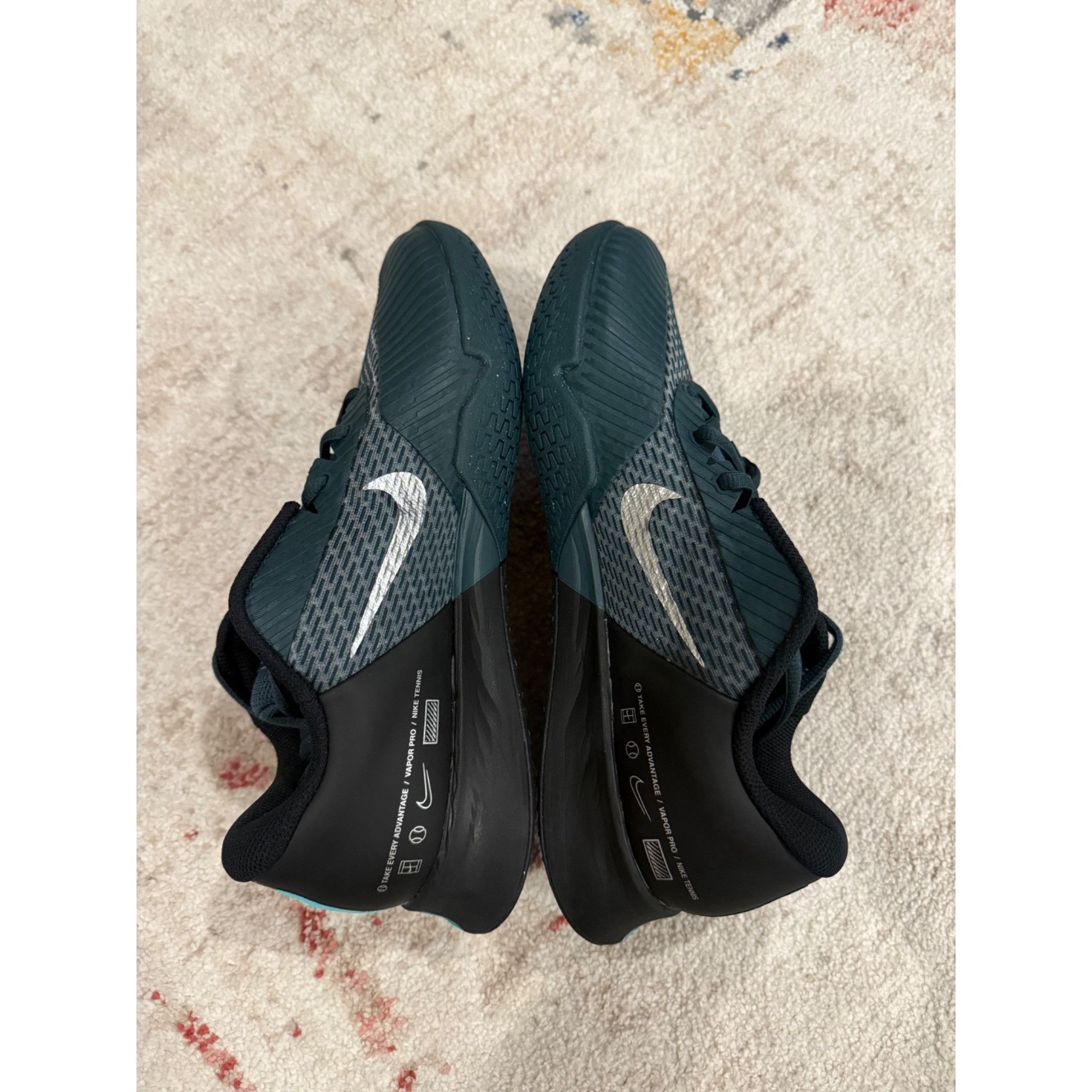 Nike Size 11- Nike Zoom Vapor Pro 2 PRM Deep Jungle Green Carlos Size US 11 / EU 44 - 3 Thumbnail