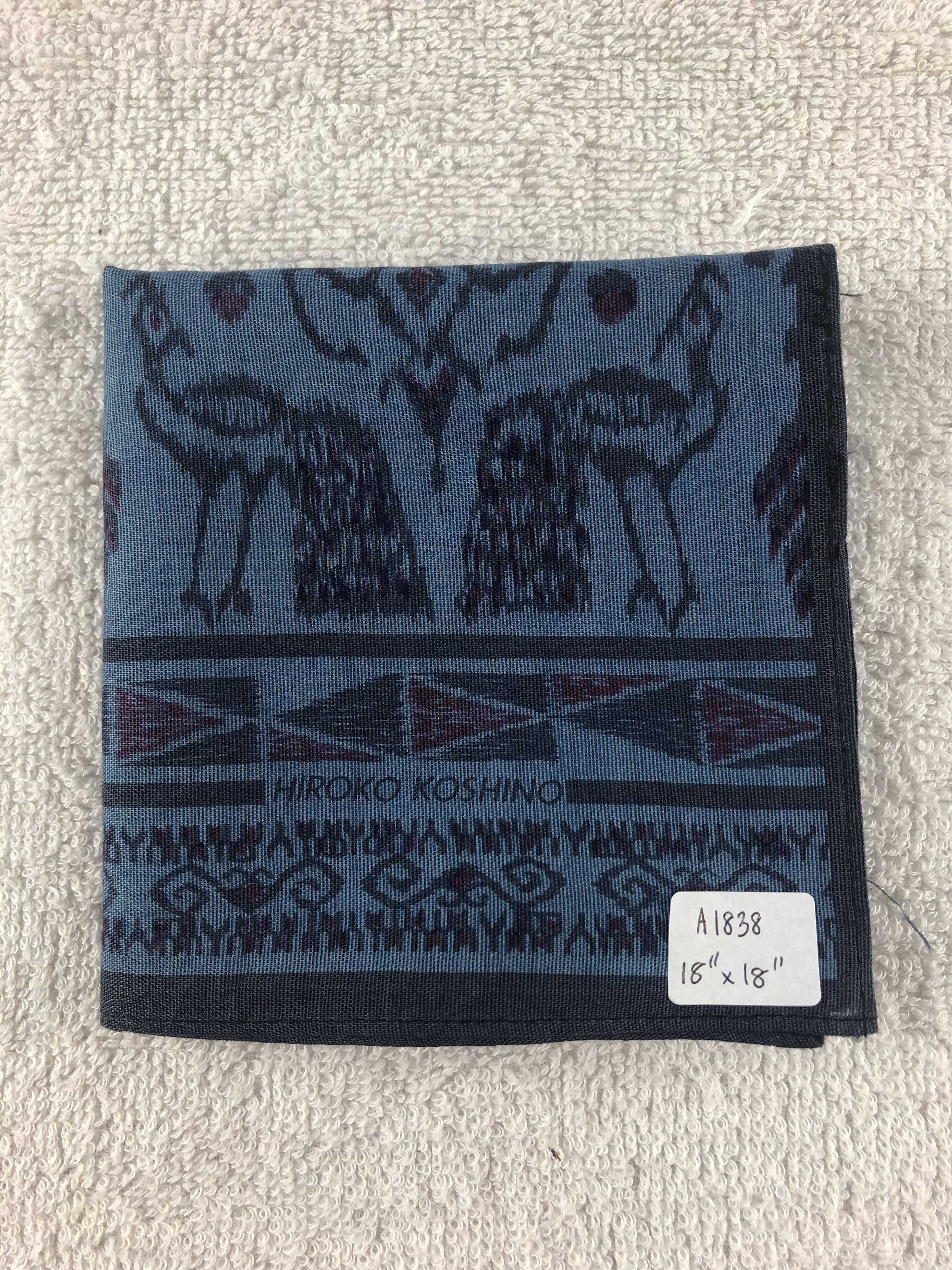 Hiroko Koshino Homme × Vintage Hiroko Koshino Handkerchief / Bandana / Neckerchief Size ONE SIZE - 7 Thumbnail