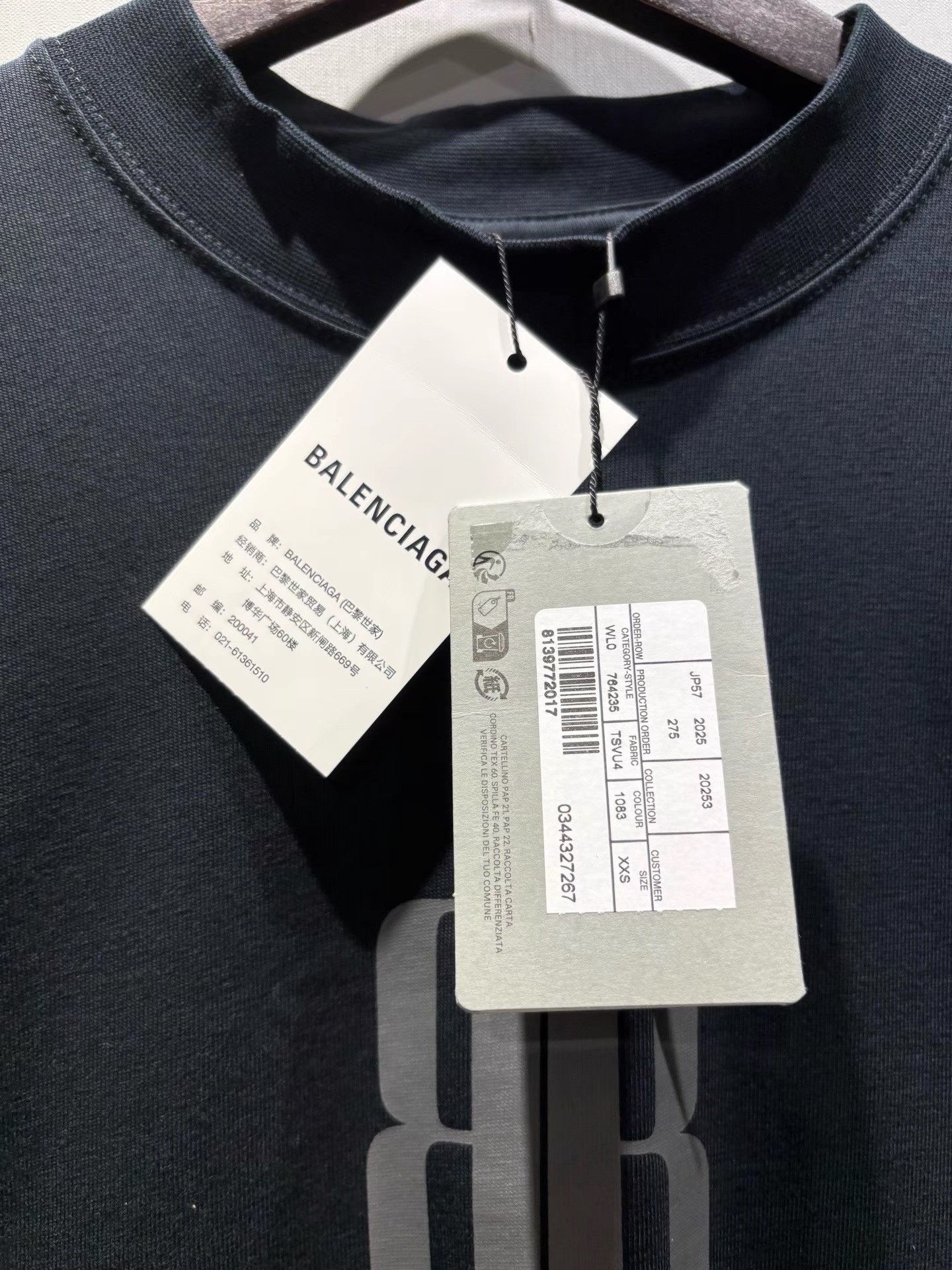 Balenciaga Balenciaga 25 New Style BB Logo Short Sleeve T-shirt K36 Size US XXS / EU 40 - 5 Thumbnail