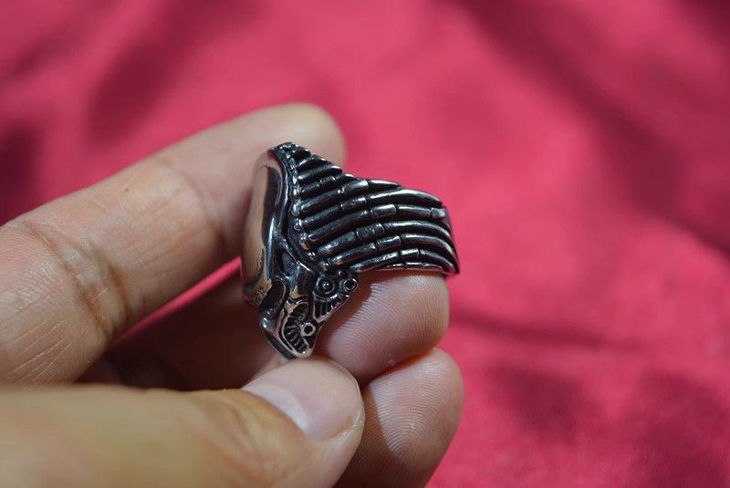 Jewelry Predator Jewelry Rings Open Size Chrome Ring (Size 7-13) Size ONE SIZE - 5 Thumbnail