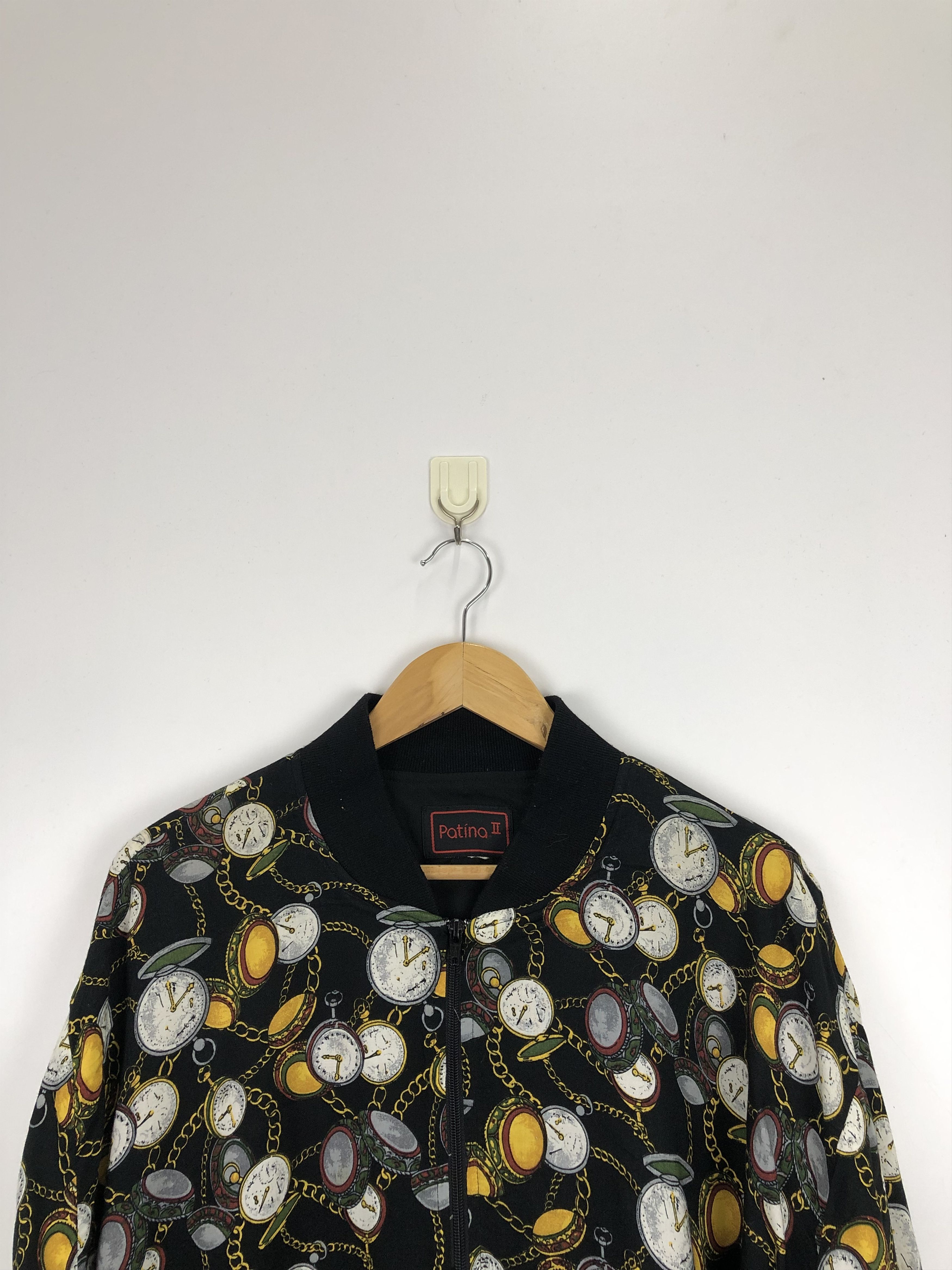 Japanese Brand × Vintage Vintage Japanese Brand Stop Watch Design Zipper Jacket Size US XL / EU 56 / 4 - 2 Thumbnail