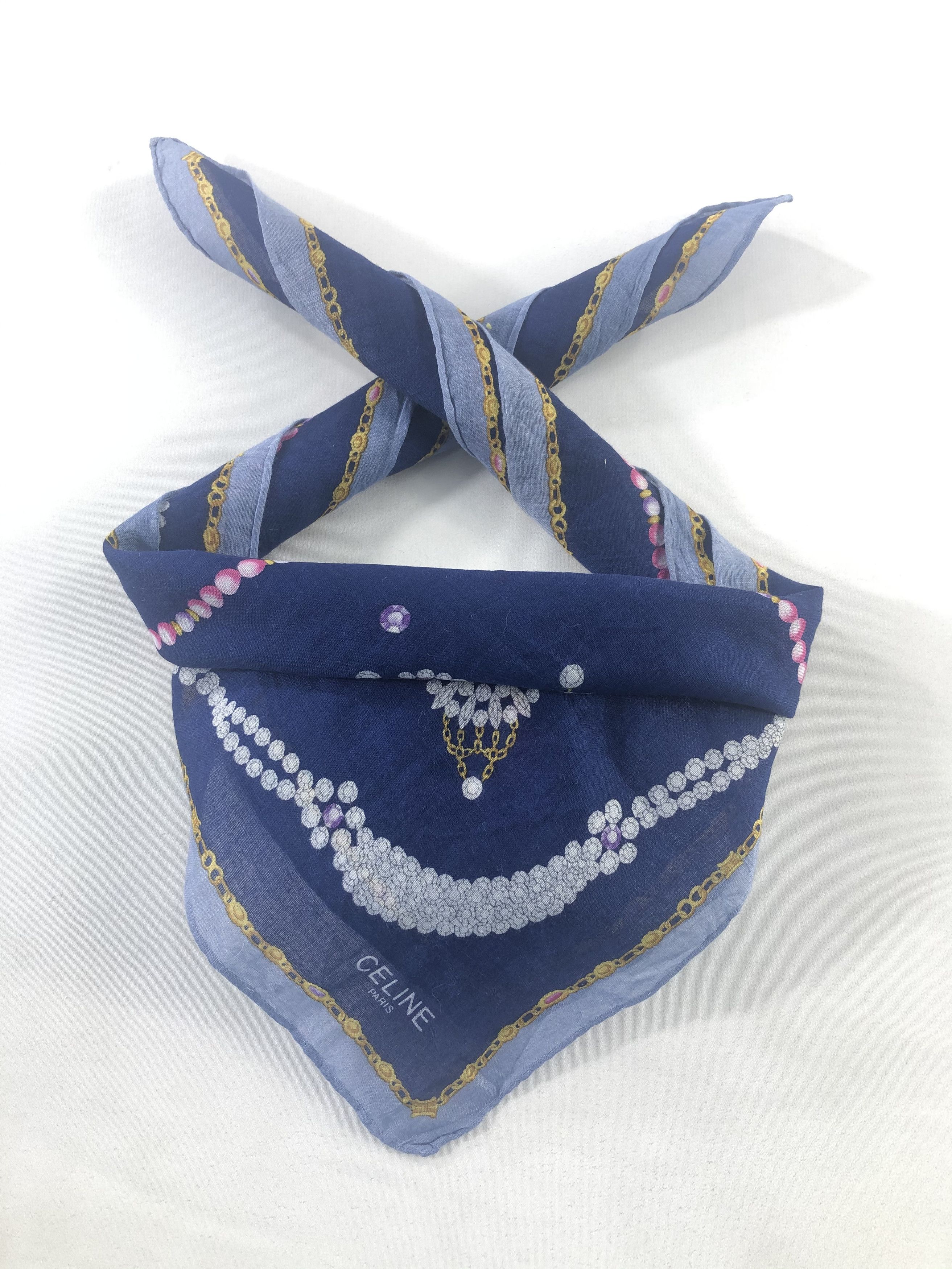 Celine Celine Handkerchief / Bandana / Neckerchief Size ONE SIZE - 1 Thumbnail