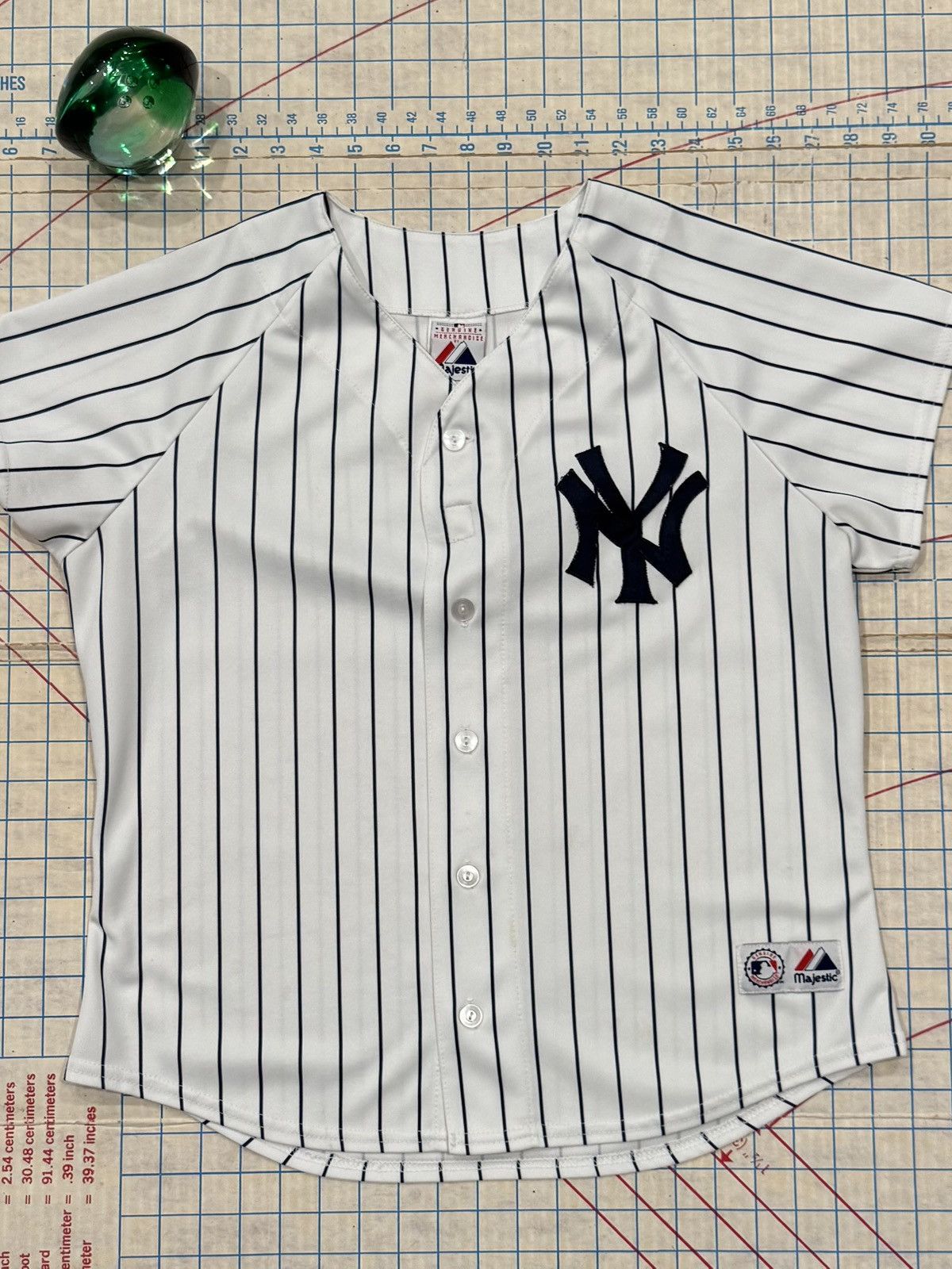 Majestic Vintage Majestic New York Yankees Youth Size Large USA Made Size US S / EU 44-46 / 1 - 2 Thumbnail