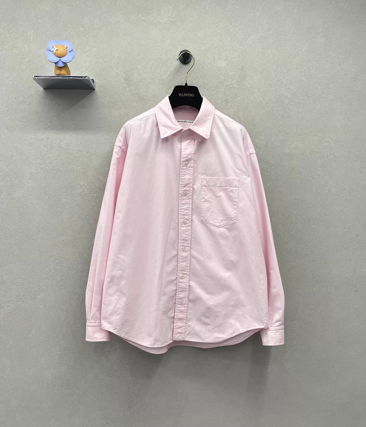 Alexander Wang Alexanderwang Sakura Pink XS Soft Flattering Casual Shirt Size US XS / EU 42 / 0 - 1 Thumbnail