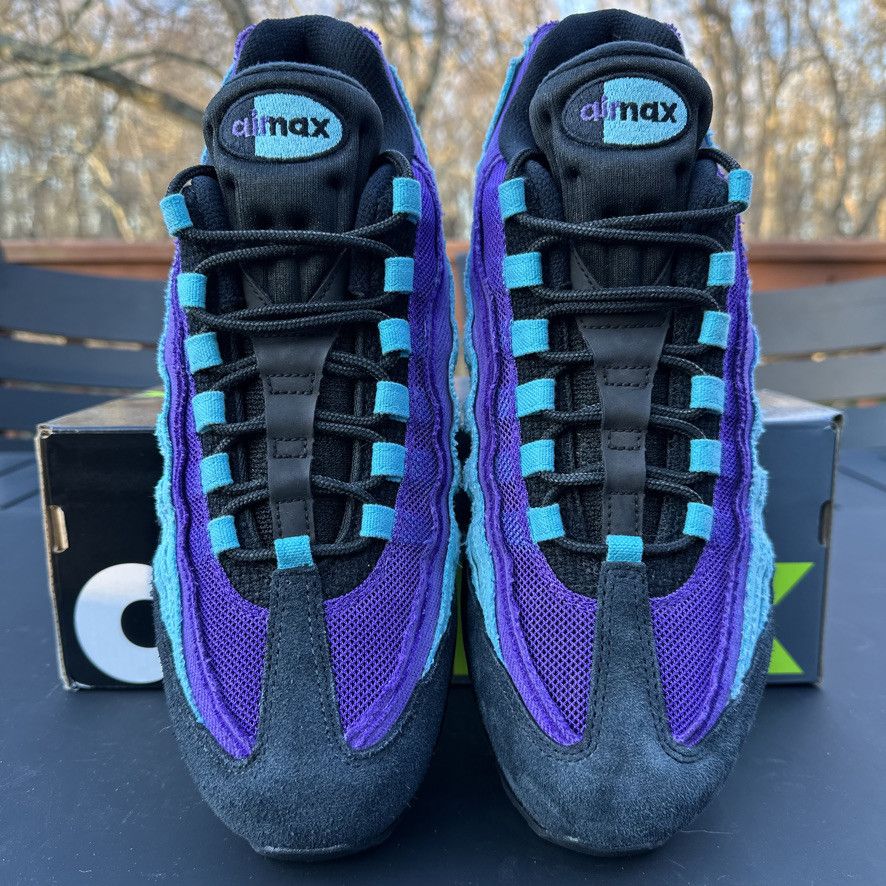 Nike Size 10 - Nike Air Max 95 Custom Skeletor Hand Dyed Size US 10 / EU 43 - 7 Thumbnail