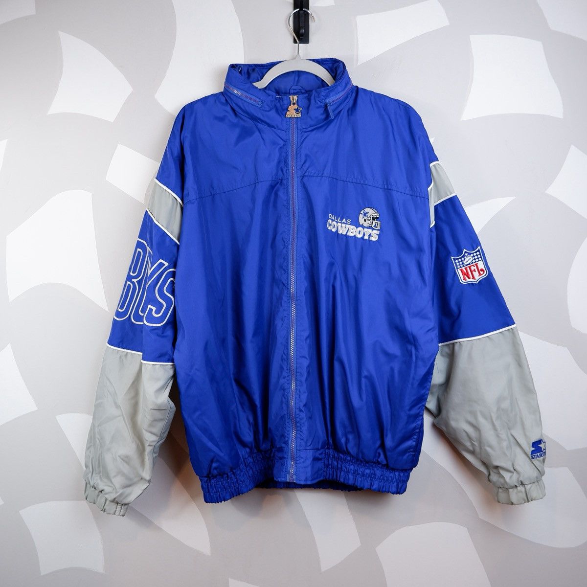Starter Vintage 1990's Dallas Cowboys Starter Jacket Size US L / EU 52-54 / 3 - 1 Thumbnail