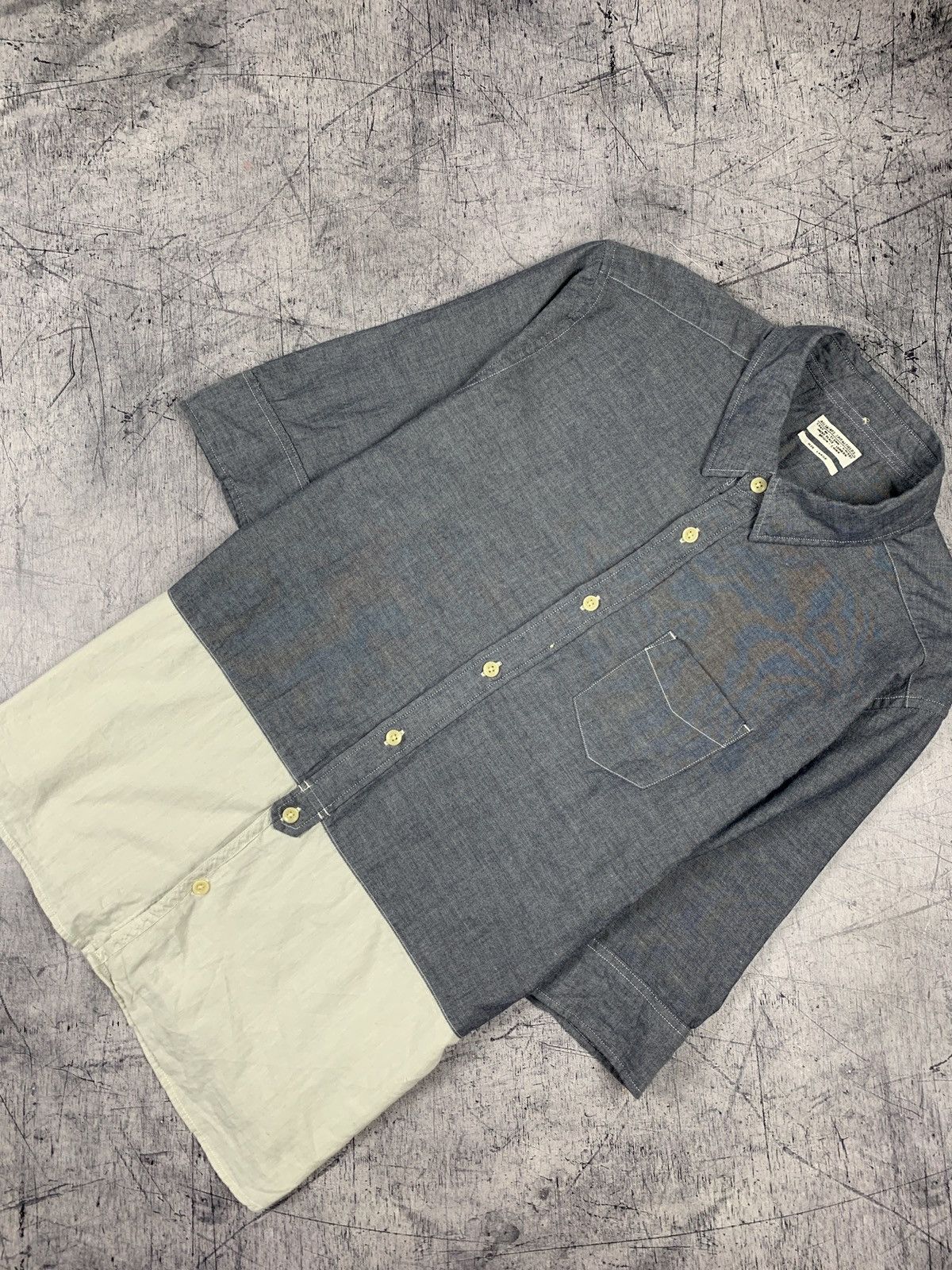 Allsaints Allsaints Spitalfields Bayou HS Shirt Short Sleeve designer Size US L / EU 52-54 / 3 - 1 Thumbnail