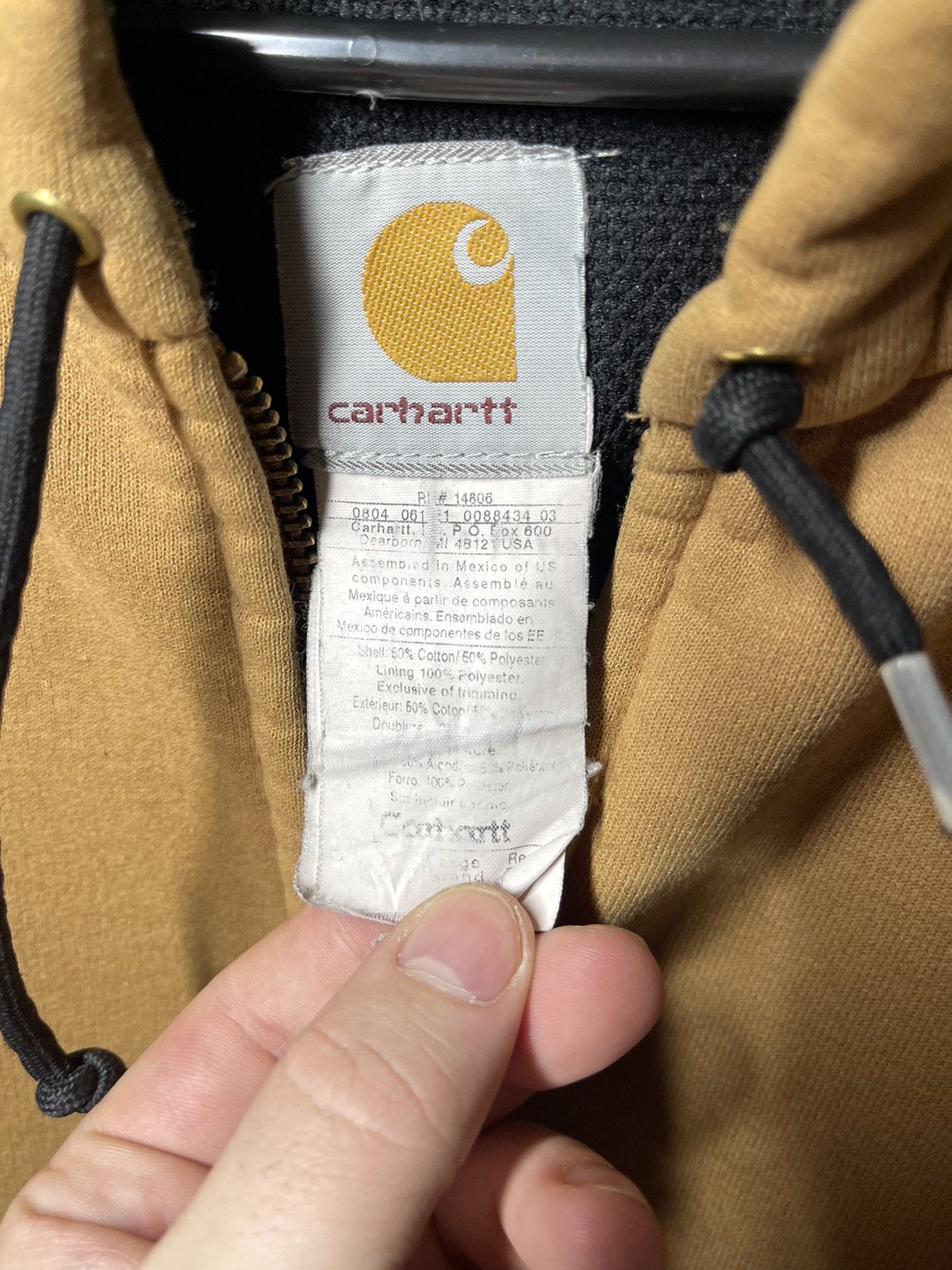 Carhartt × Dickies Crazy Vintage Y2K Carhartt Boxy Hooded Jacket Skater Size US XL / EU 56 / 4 - 3 Thumbnail