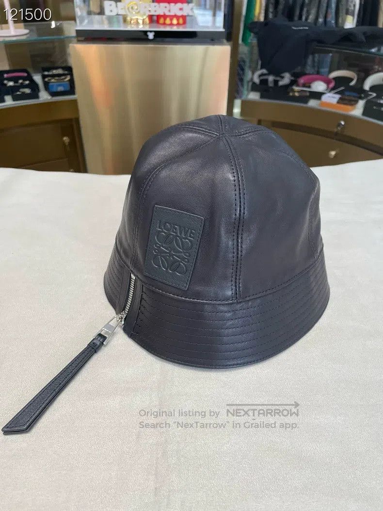 LOEWE size S Sheepskin Fisherman's Hat
