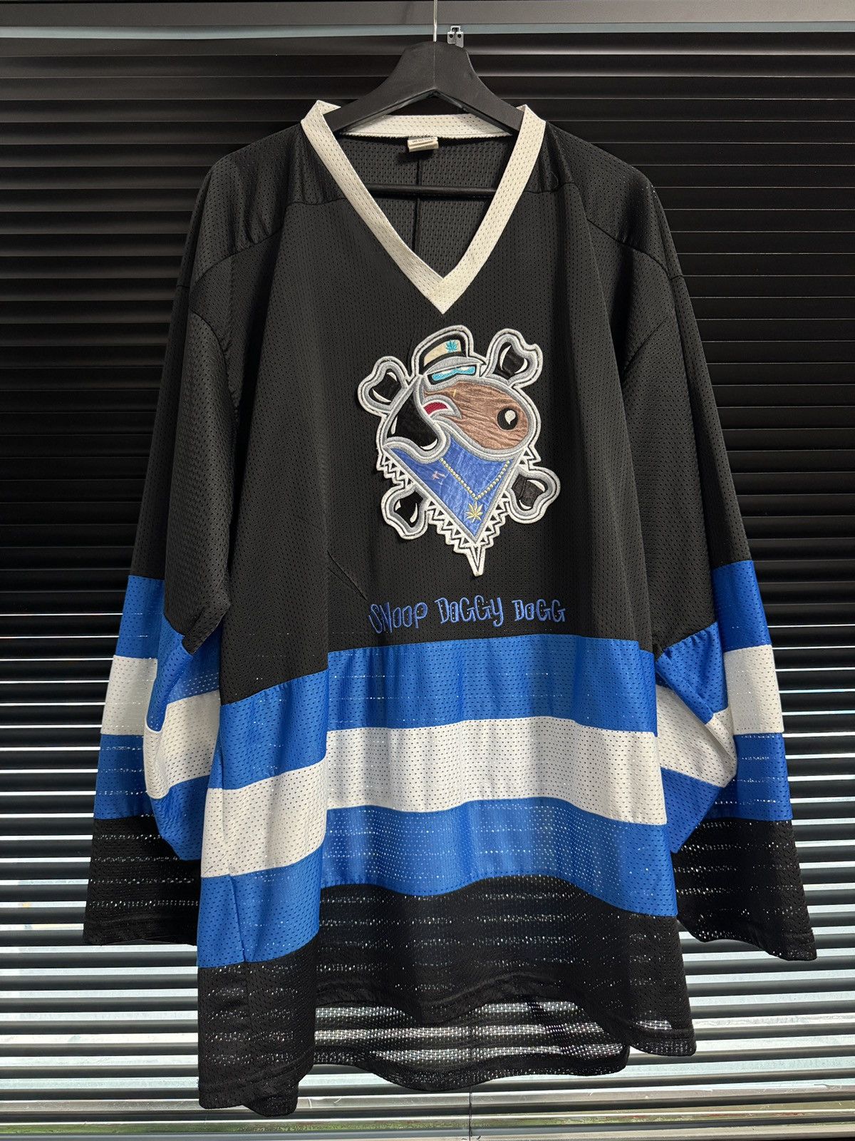Vintage Vintage 90s Snoop Dogg Hockey Jersey Size US XL / EU 56 / 4 - 1 Thumbnail