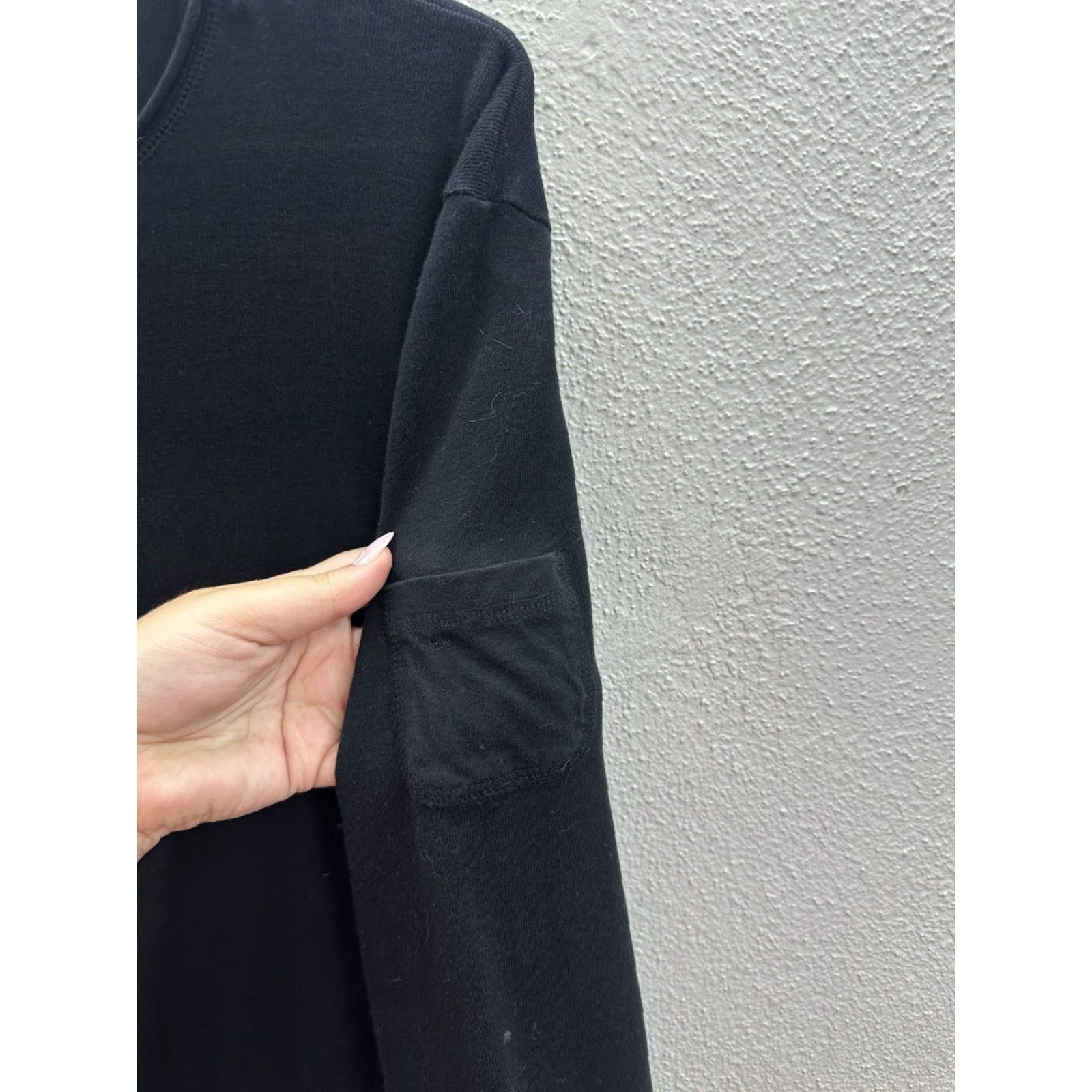 Jones New York Jones Sport Shirt Womens XL Black 3/4 Sleeve Round Neck Size XL / US 12-14 / IT 48-50 - 3 Thumbnail