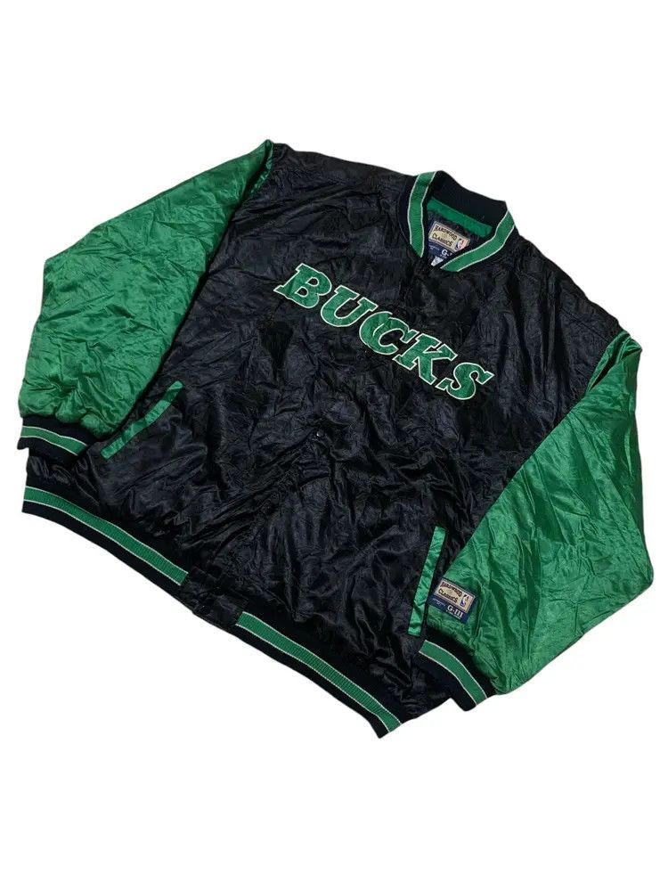Other VTG 90s NBA MILWAUKE BUCKS bomber jacket oversized Size US XXL / EU 58 / 5 - 2 Thumbnail