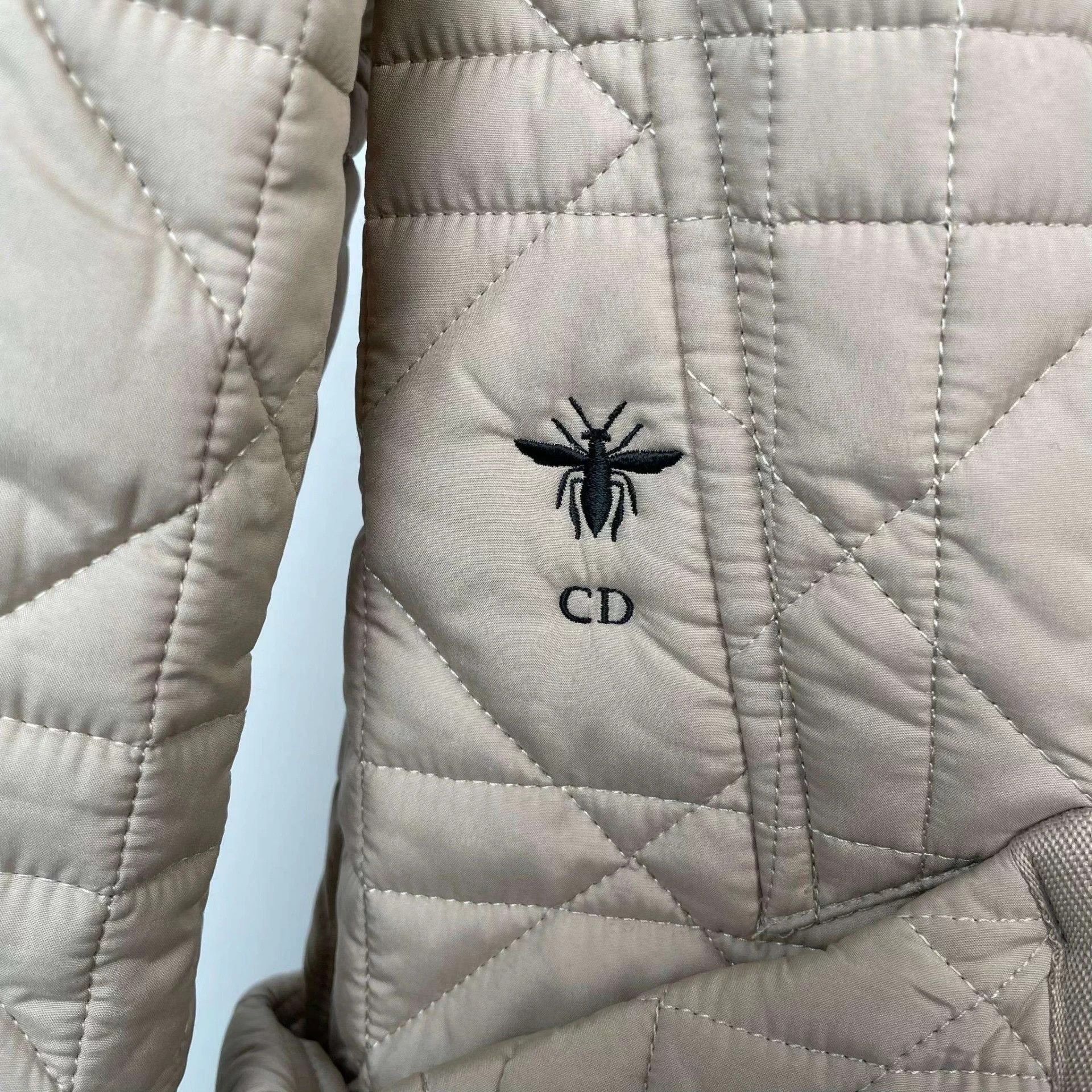 Dior Dior Khaki Quilted Puffer Jacket 34 Size XS / US 0-2 / IT 36-38 - 6 Thumbnail