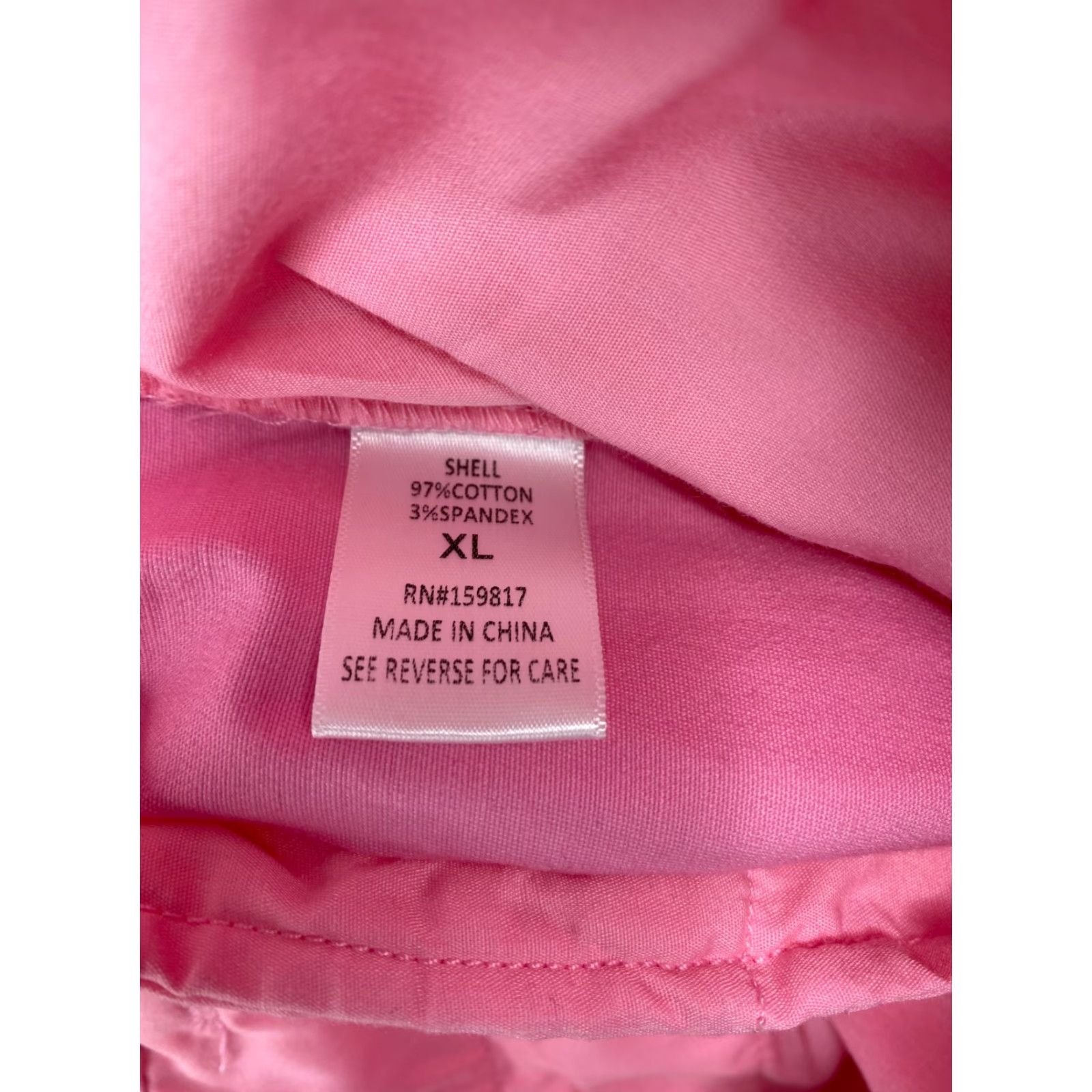 Vintage Altar'd State Women's Cargo Pants XL Pink High Rise Straight Stretch Casual NWT Size 40" / US 18 - 3 Thumbnail