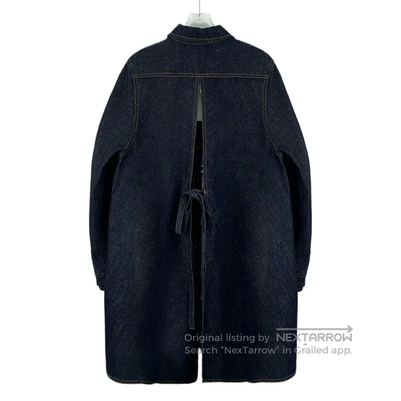 Loewe Loewe Dark Blue Logo Cotton Long Sleeve Shirt. Size US S / EU 44-46 / 1 - 2 Thumbnail