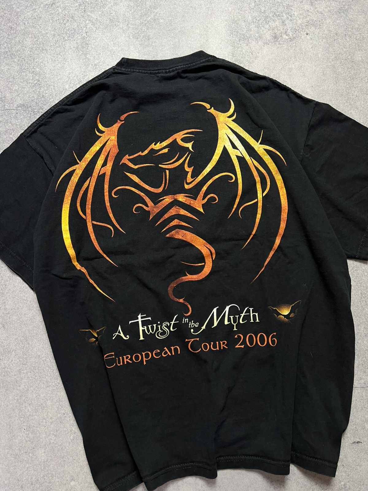 Band Tees Vintage Blind Guardian 2006 Myth Dragon Power Metal Band Tee Size US XL / EU 56 / 4 - 2 Thumbnail
