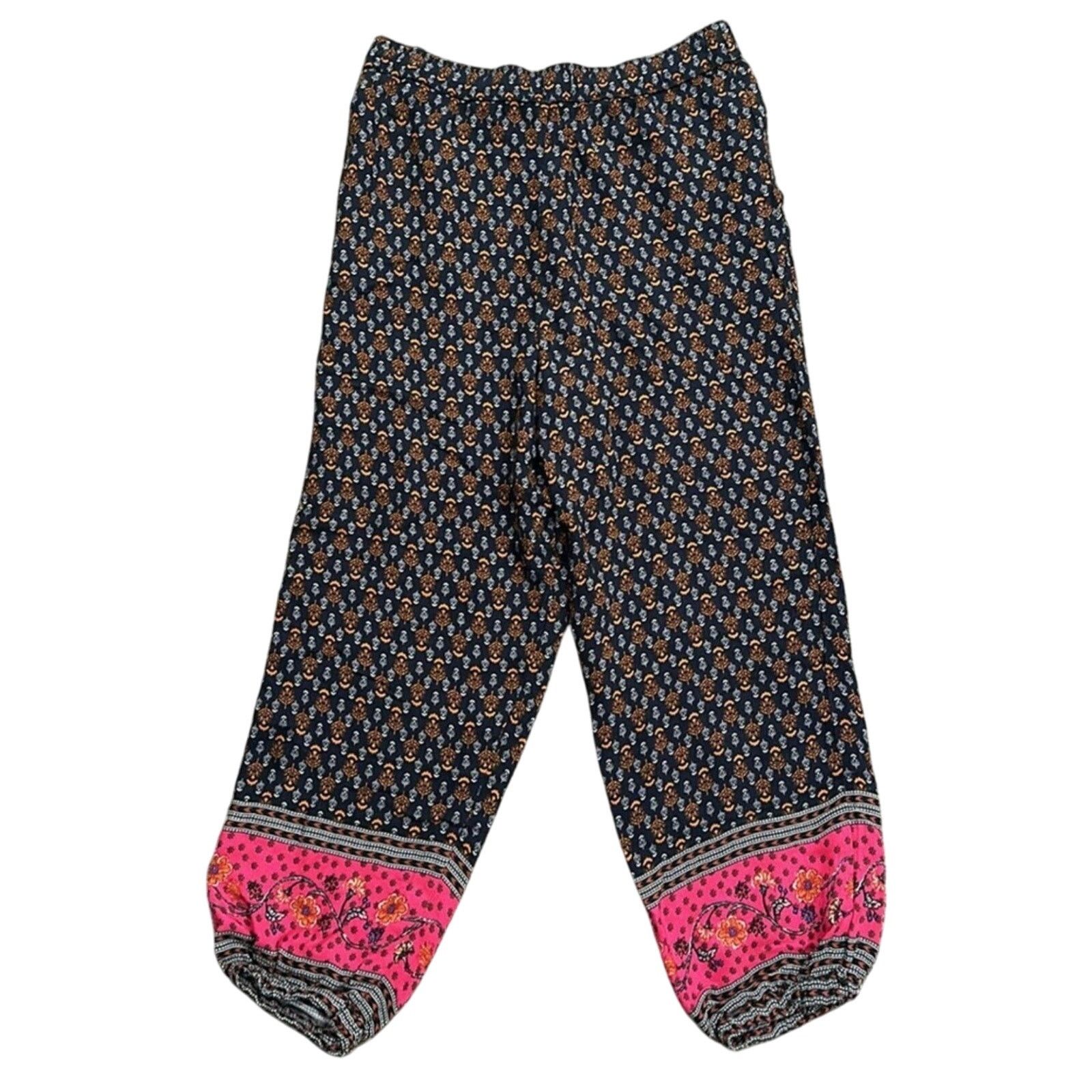 Anthropologie Anthropologie Floral Balloon Leg Oversized Joggers Pants Size 32" / US 10 / IT 46 - 5 Thumbnail